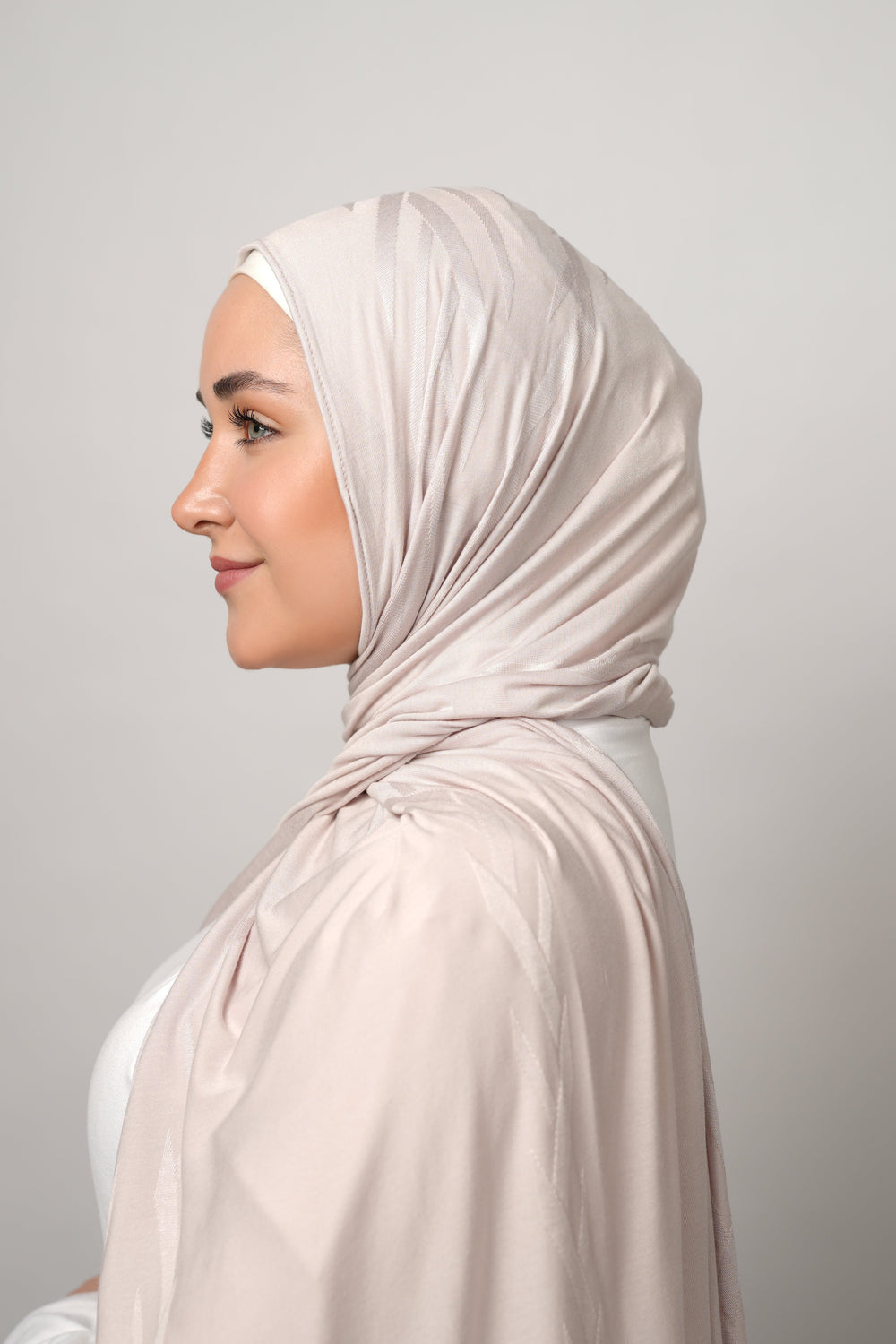 Pattern Cotton Hijab  Voile