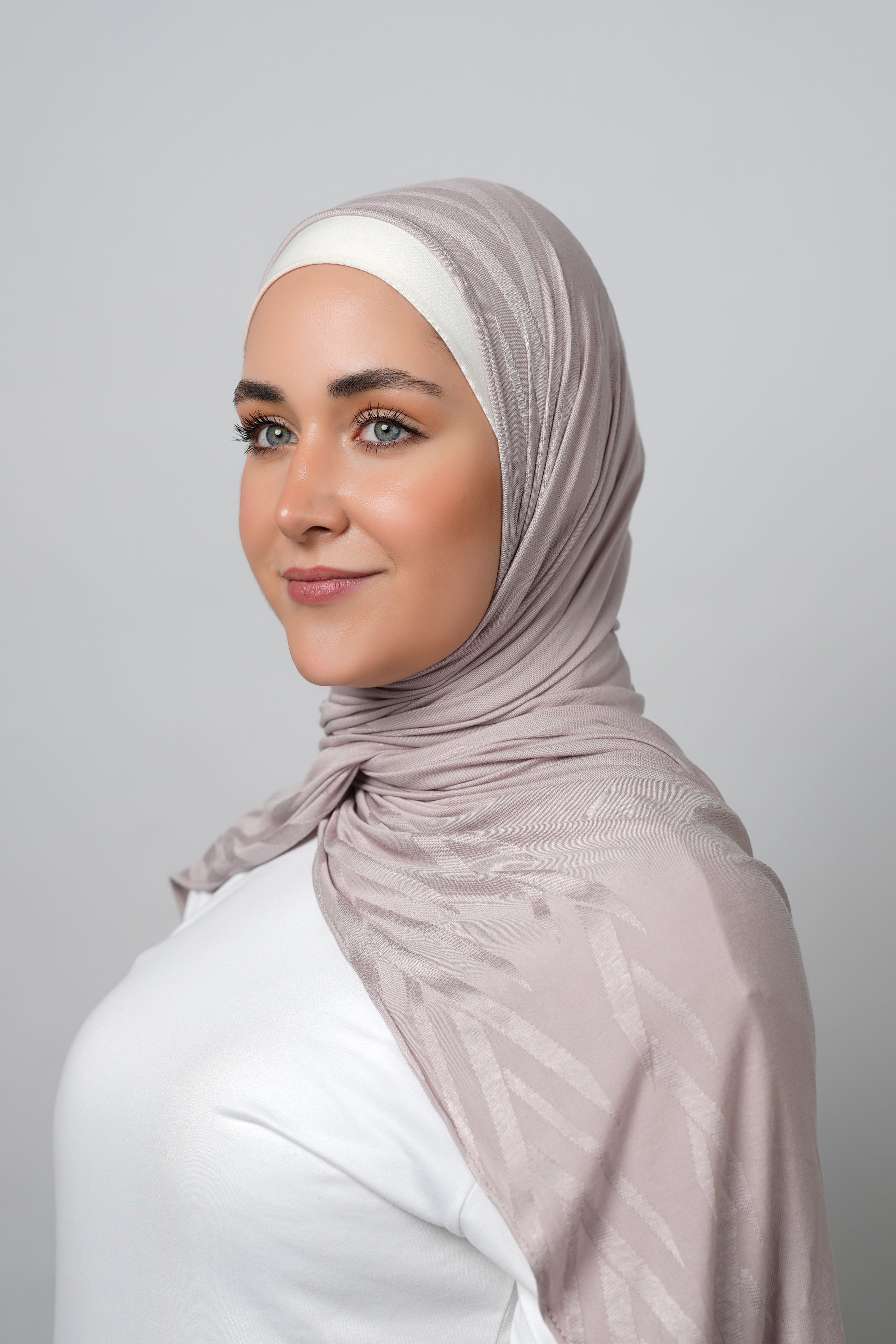 Pattern Cotton Hijab  Voile