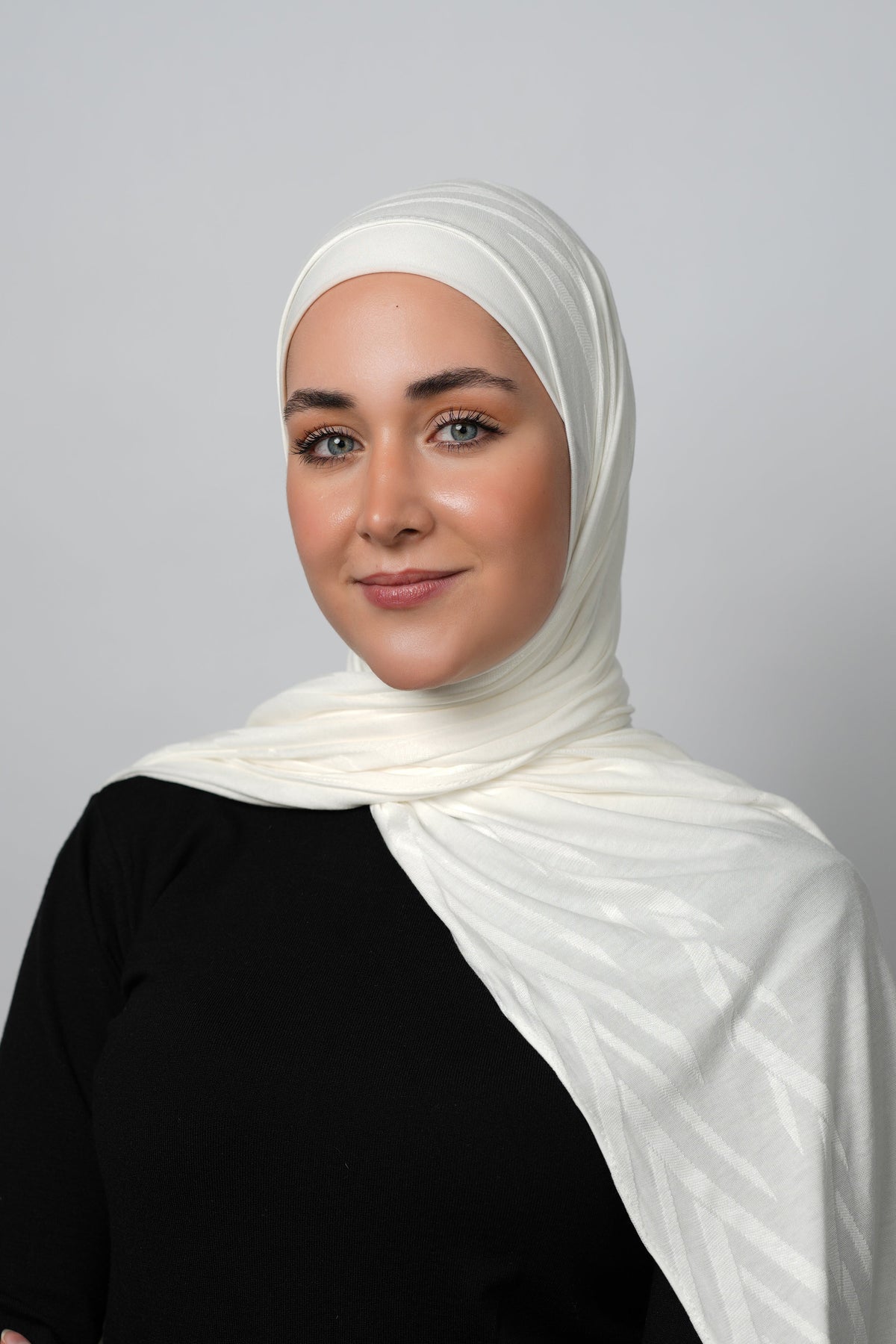Pattern Cotton Hijab  Voile