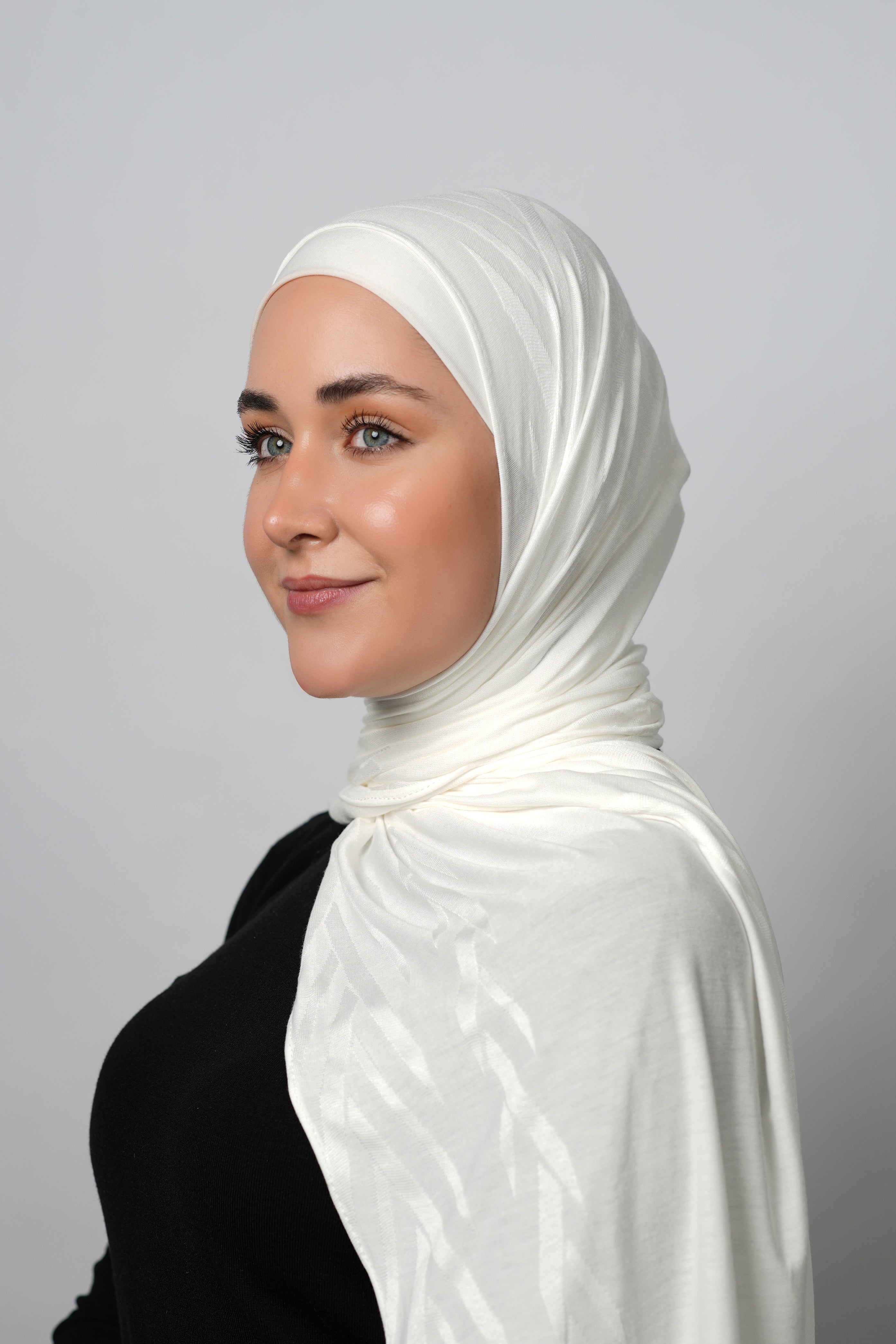 Pattern Cotton Hijab  Voile