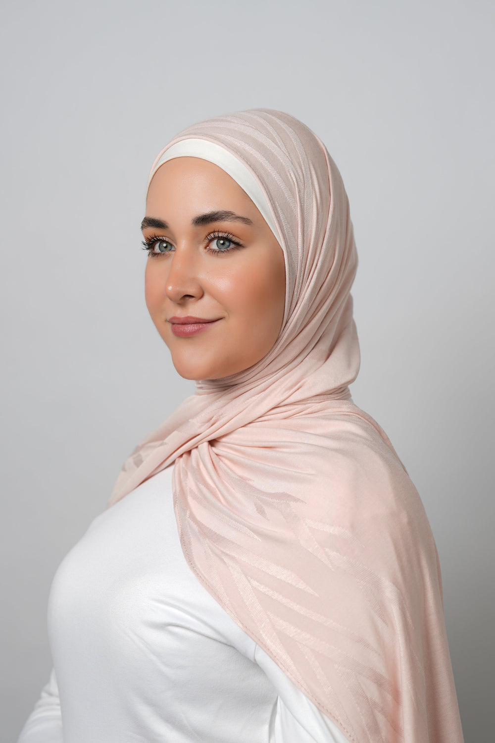 Pattern Cotton Hijab  Voile