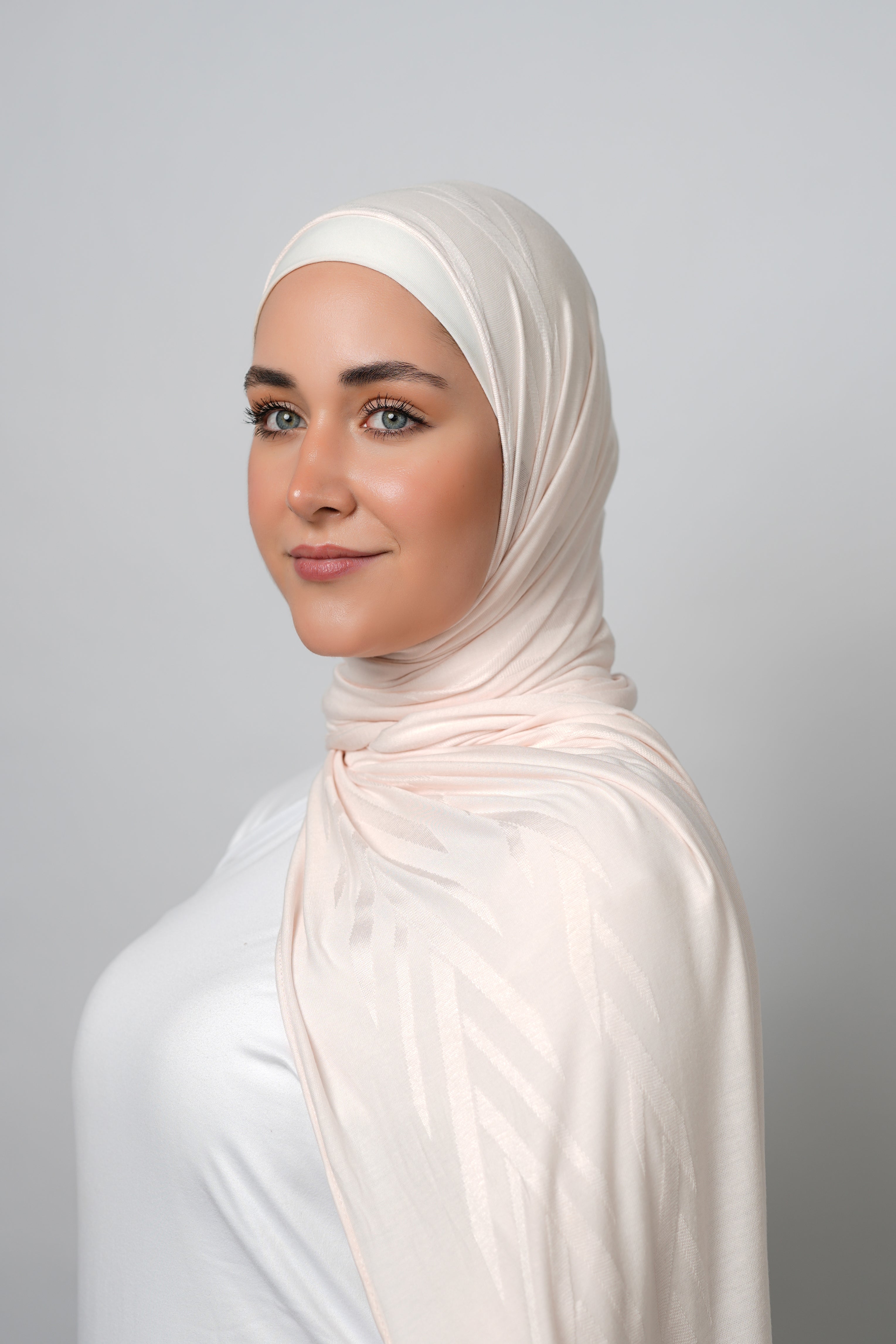 Pattern Cotton Hijab  Voile