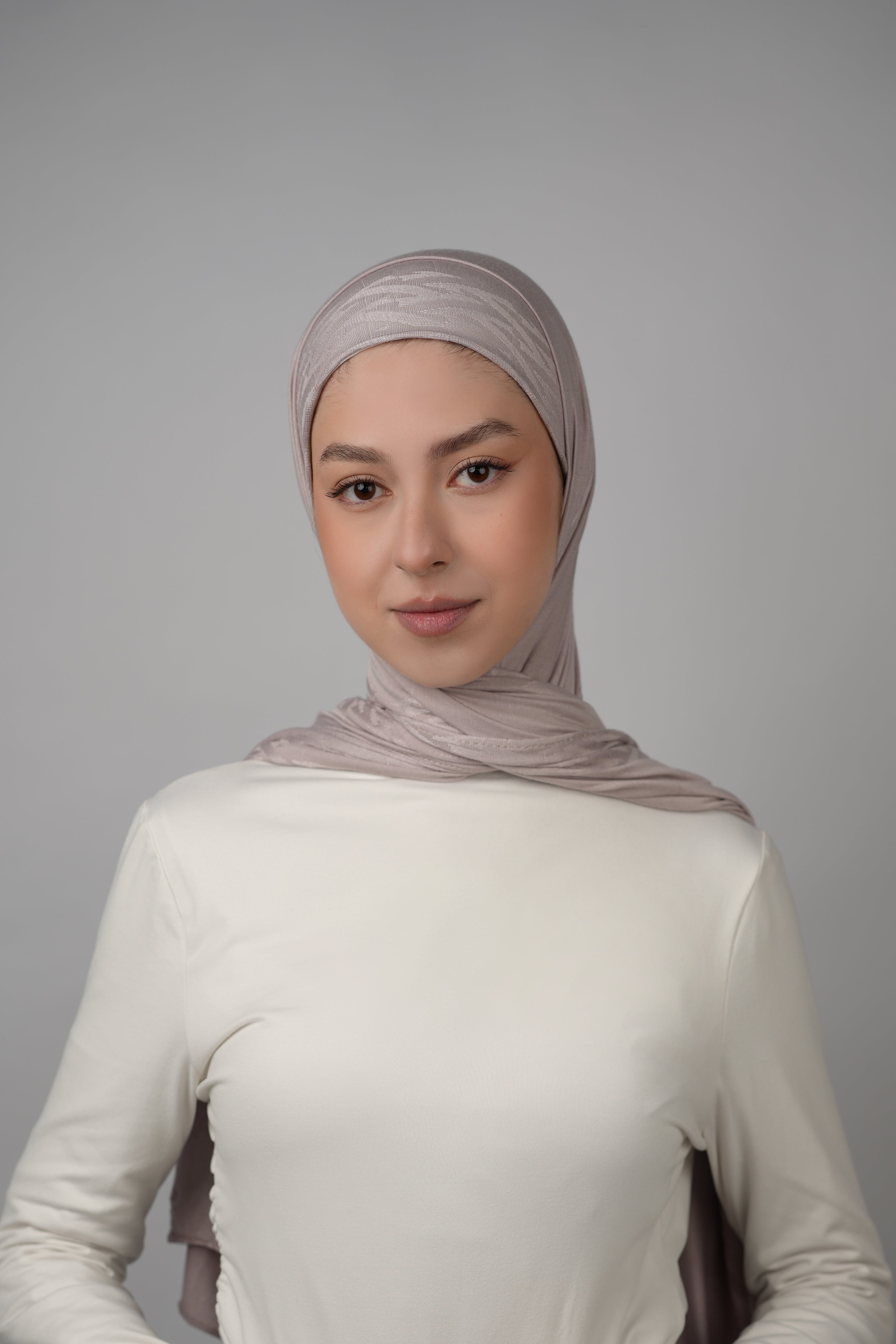 Pattern Cotton Hijab  Voile