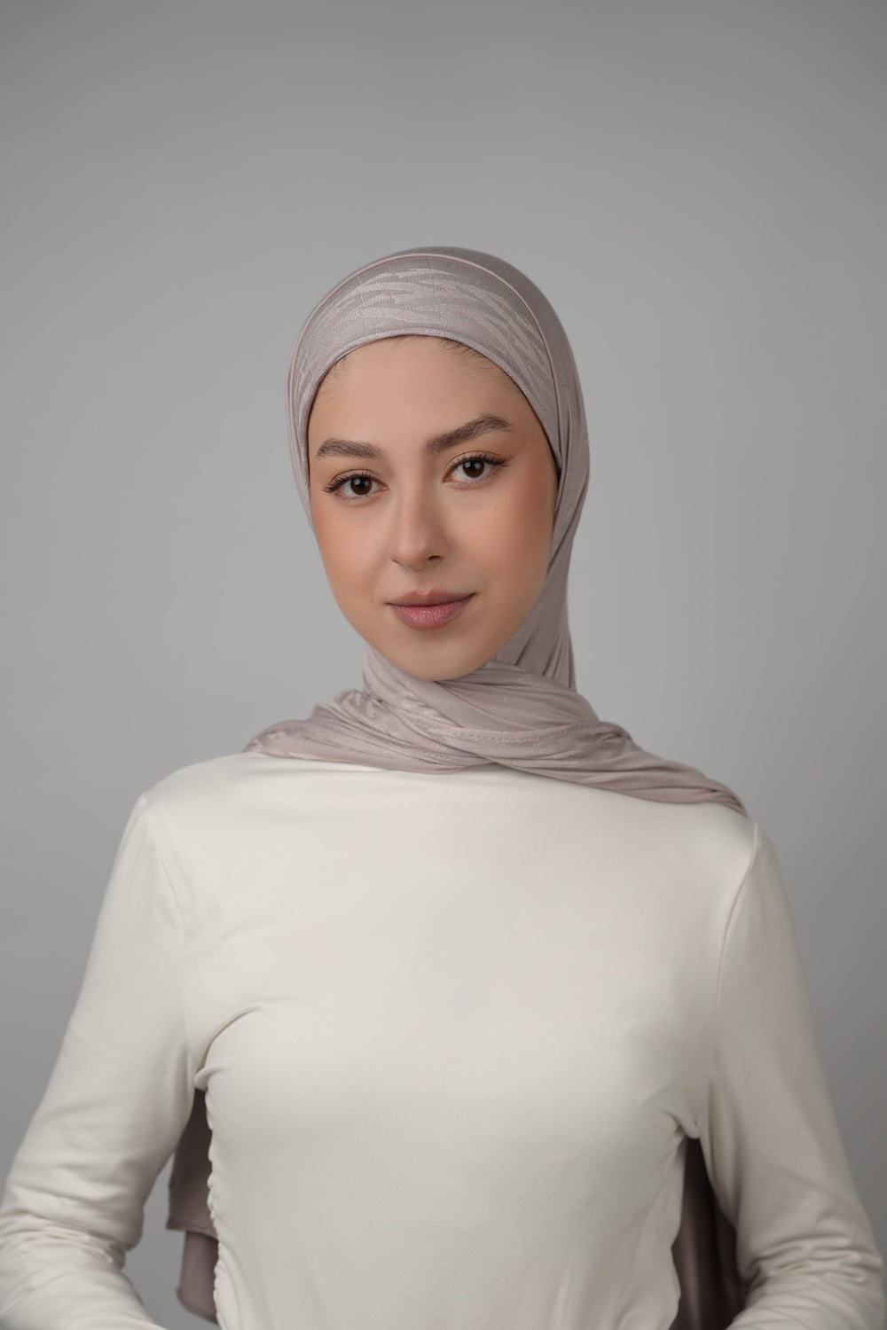 Pattern Cotton Hijab  Voile