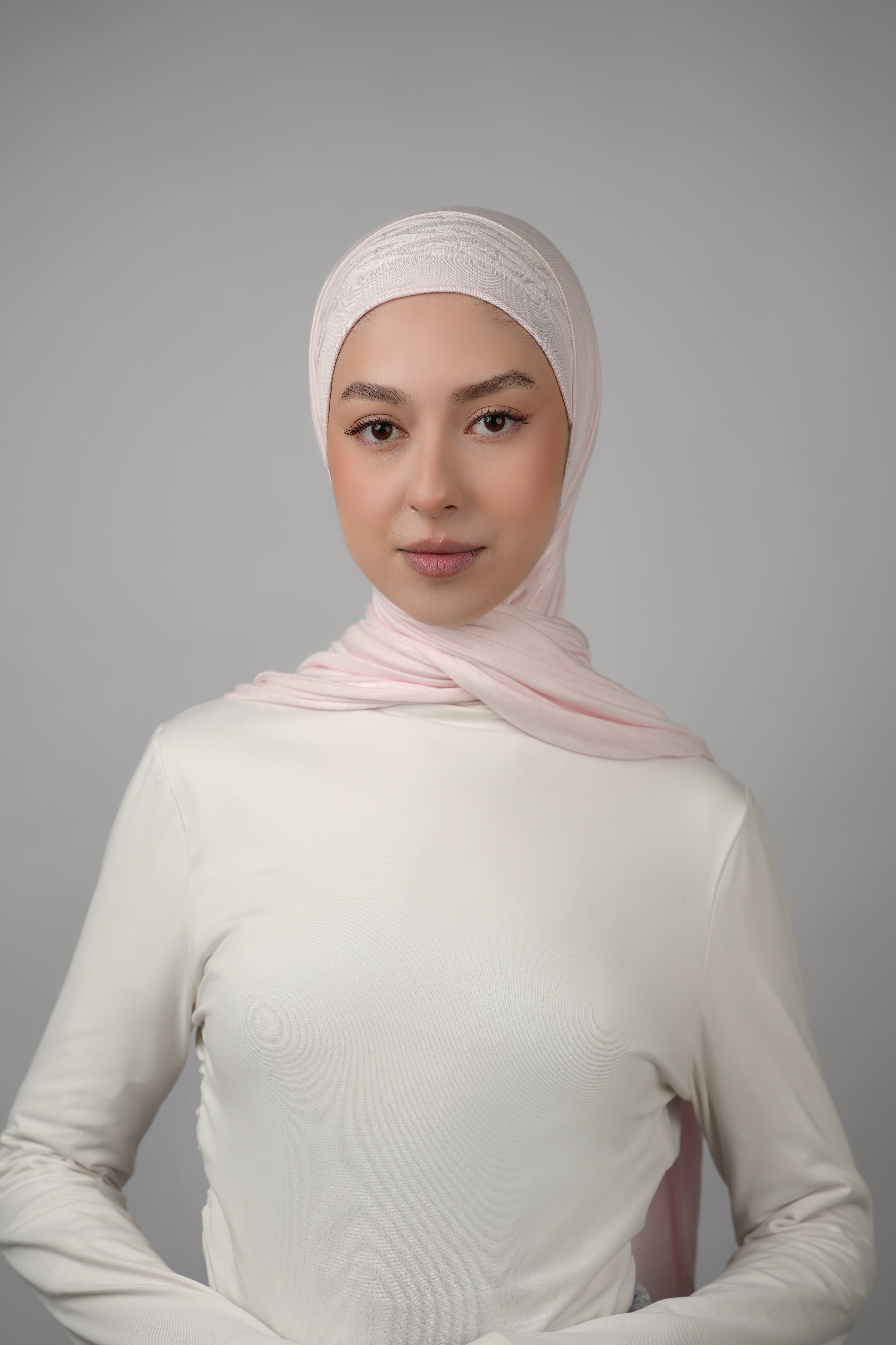 Pattern Cotton Hijab  Voile