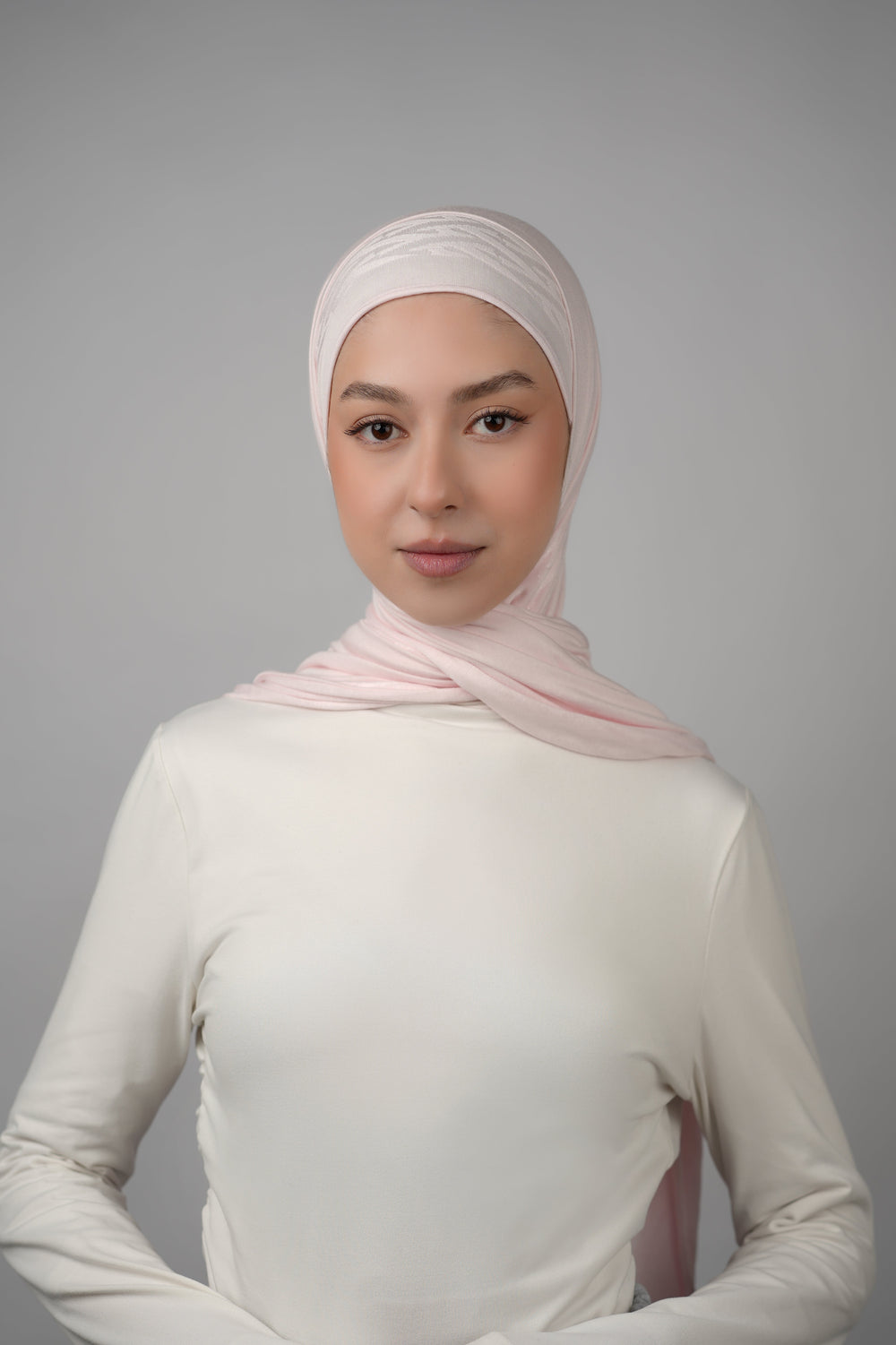 Pattern Cotton Hijab  Voile