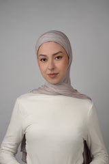 Pattern Cotton Hijab  Voile