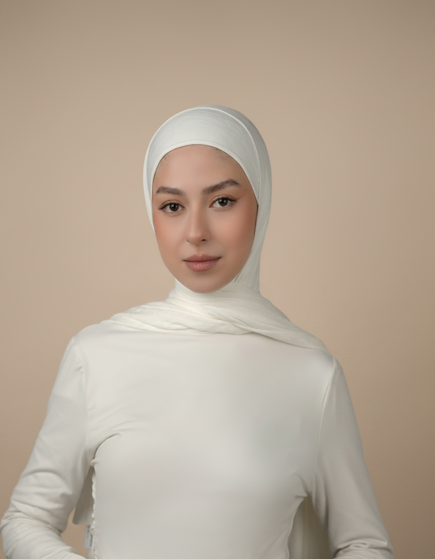 Pattern Cotton Hijab  Voile