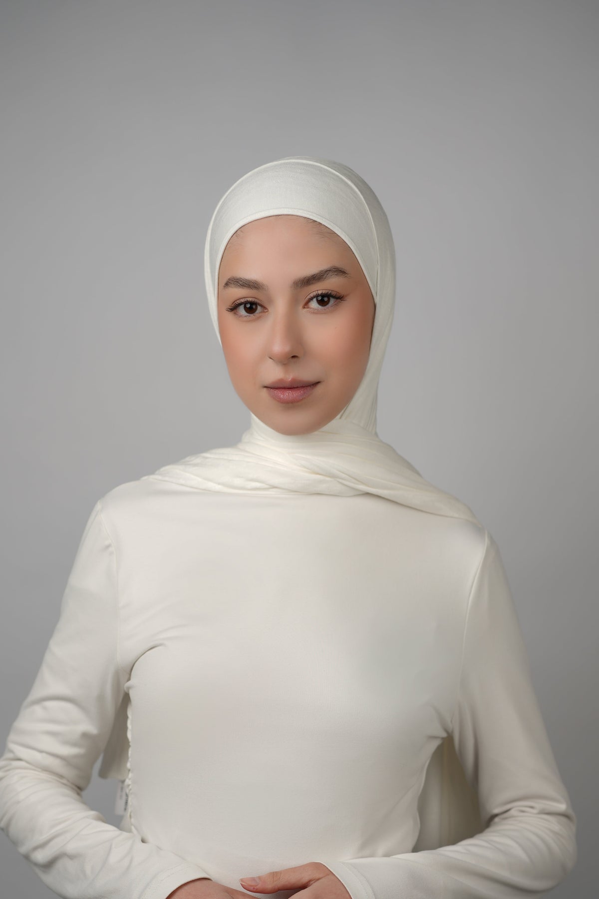 Pattern Cotton Hijab  Voile