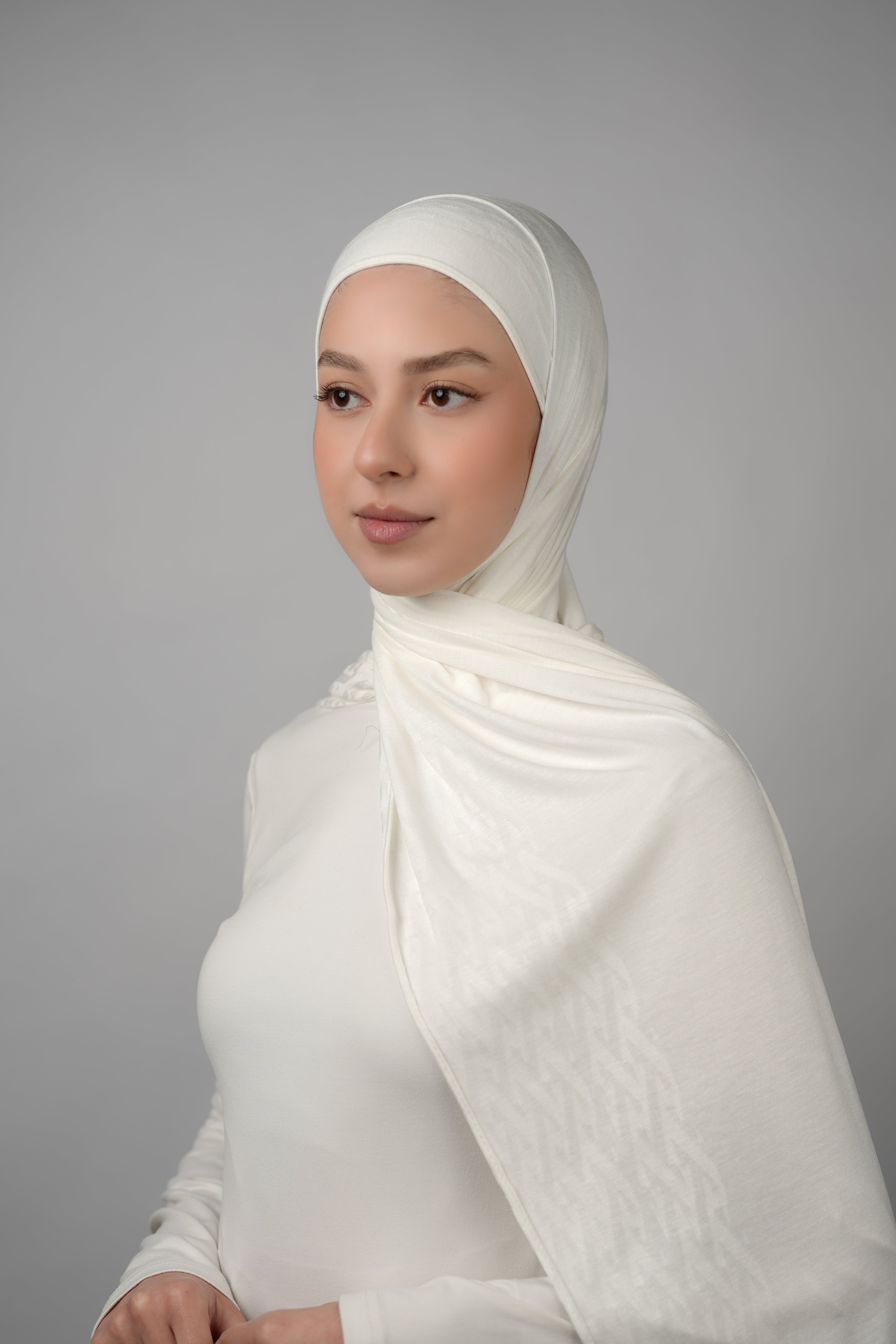 Pattern Cotton Hijab  Voile