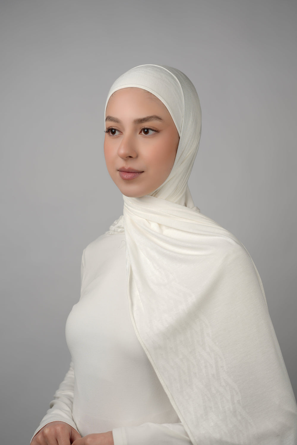 Pattern Cotton Hijab  Voile