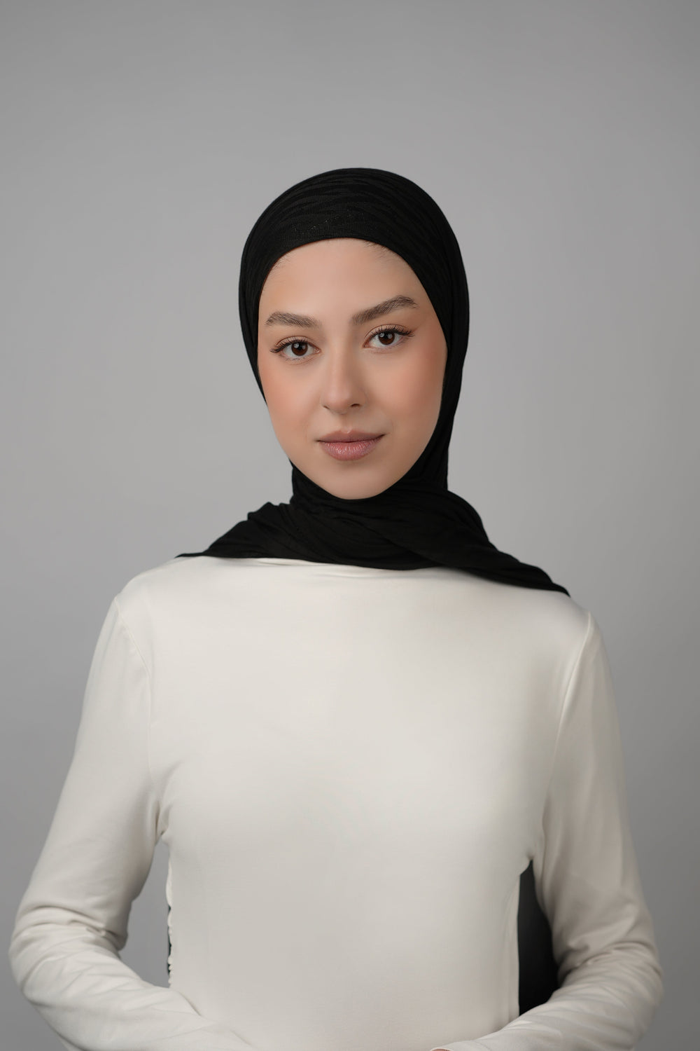 Pattern Cotton Hijab  Voile