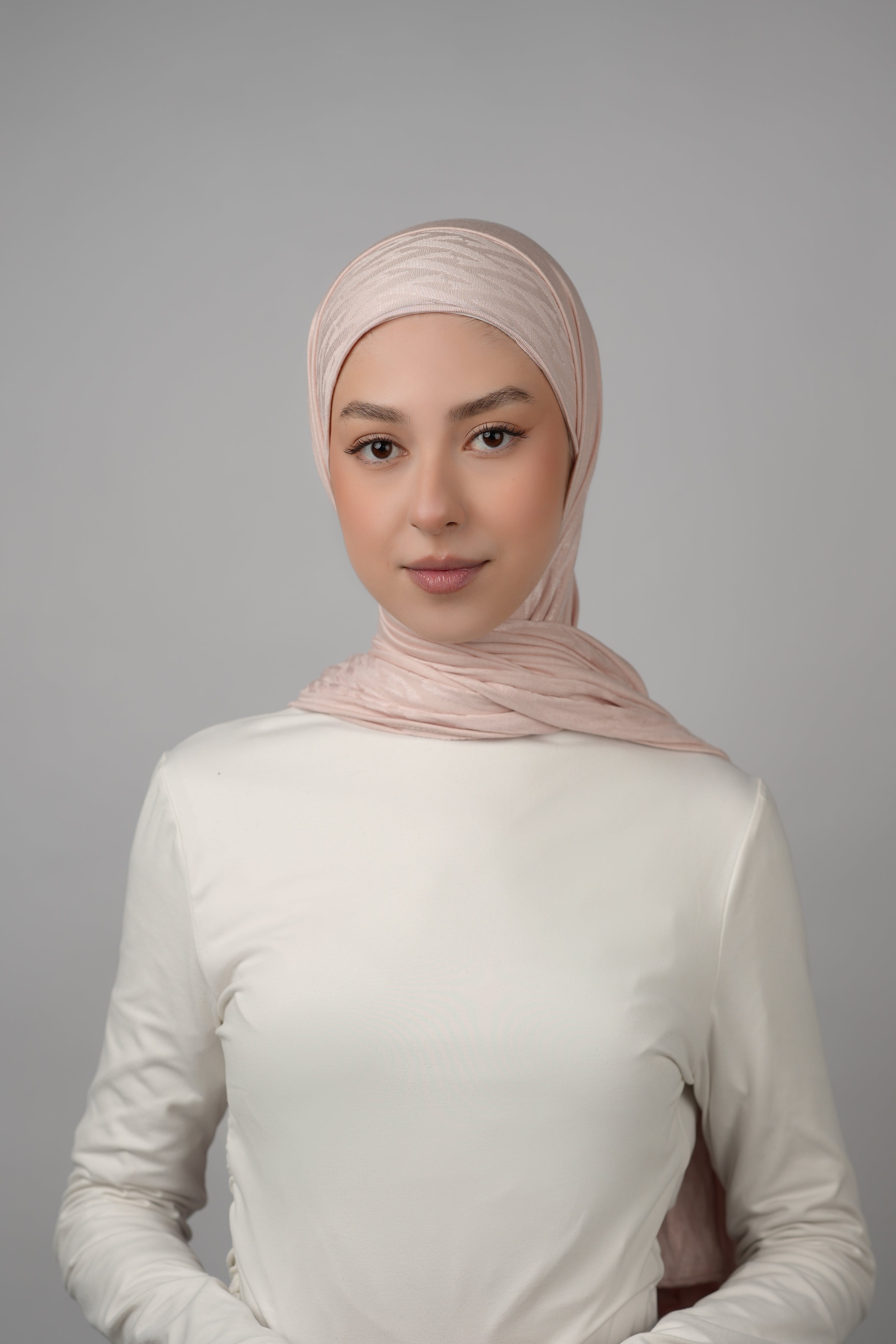 Pattern Cotton Hijab  Voile