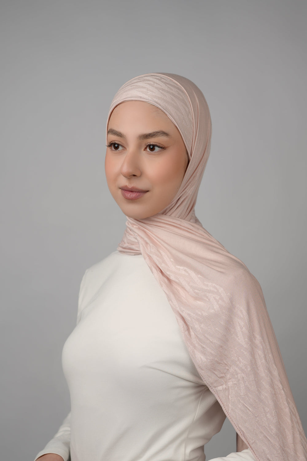 Pattern Cotton Hijab  Voile