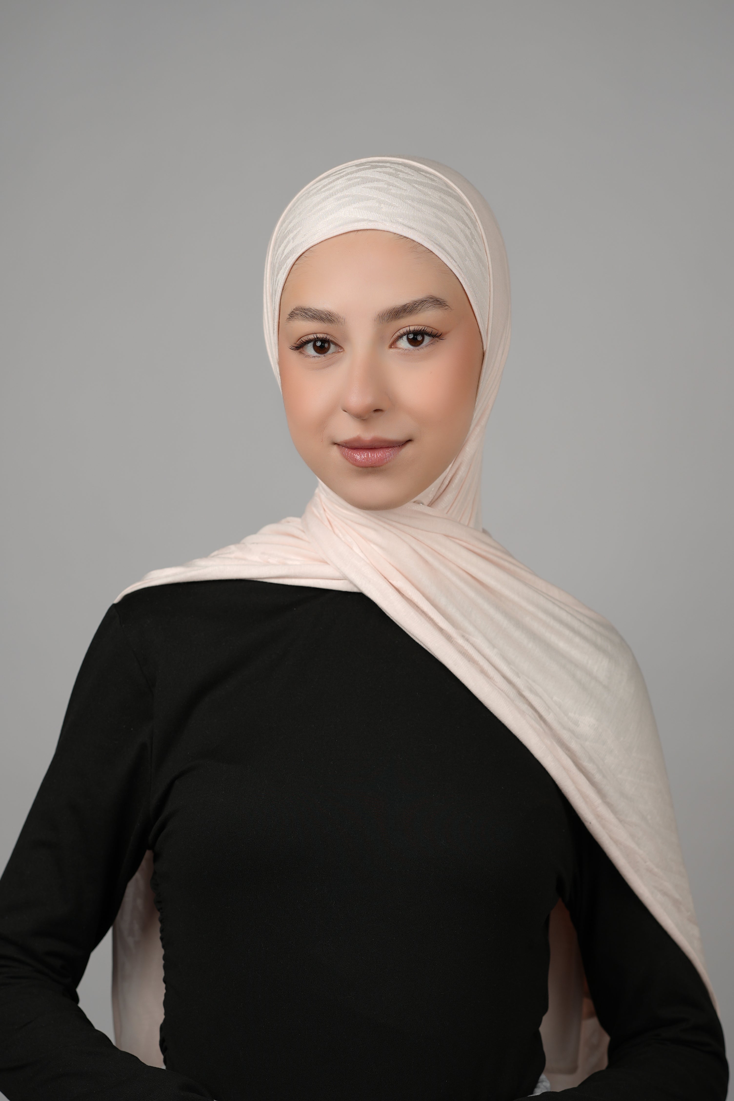 Pattern Cotton Hijab  Voile