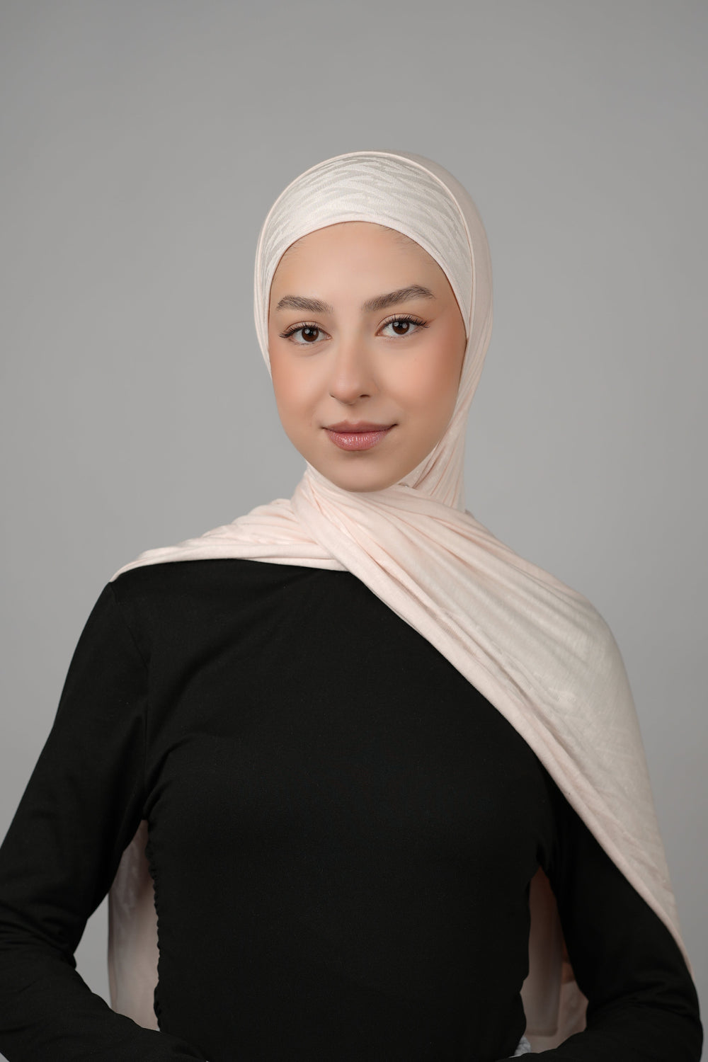 Pattern Cotton Hijab  Voile