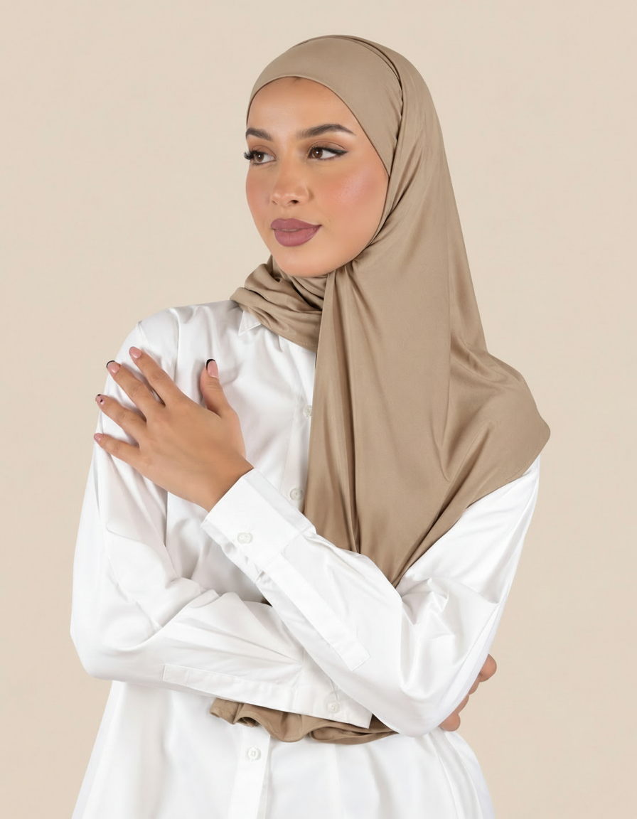 Lycra Instant Hijab  Voile
