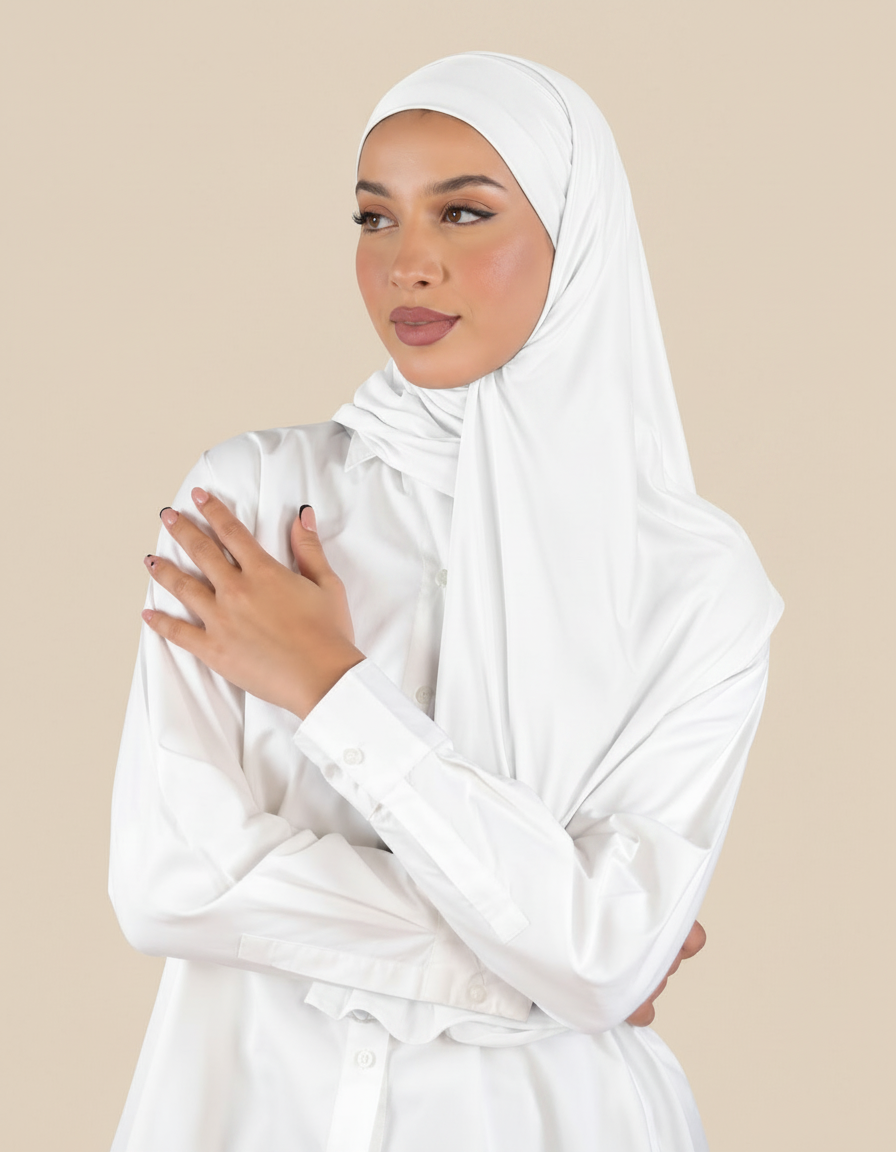 Lycra Instant Hijab  Voile