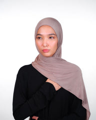 Cotton Double Stretch Instant Hijab