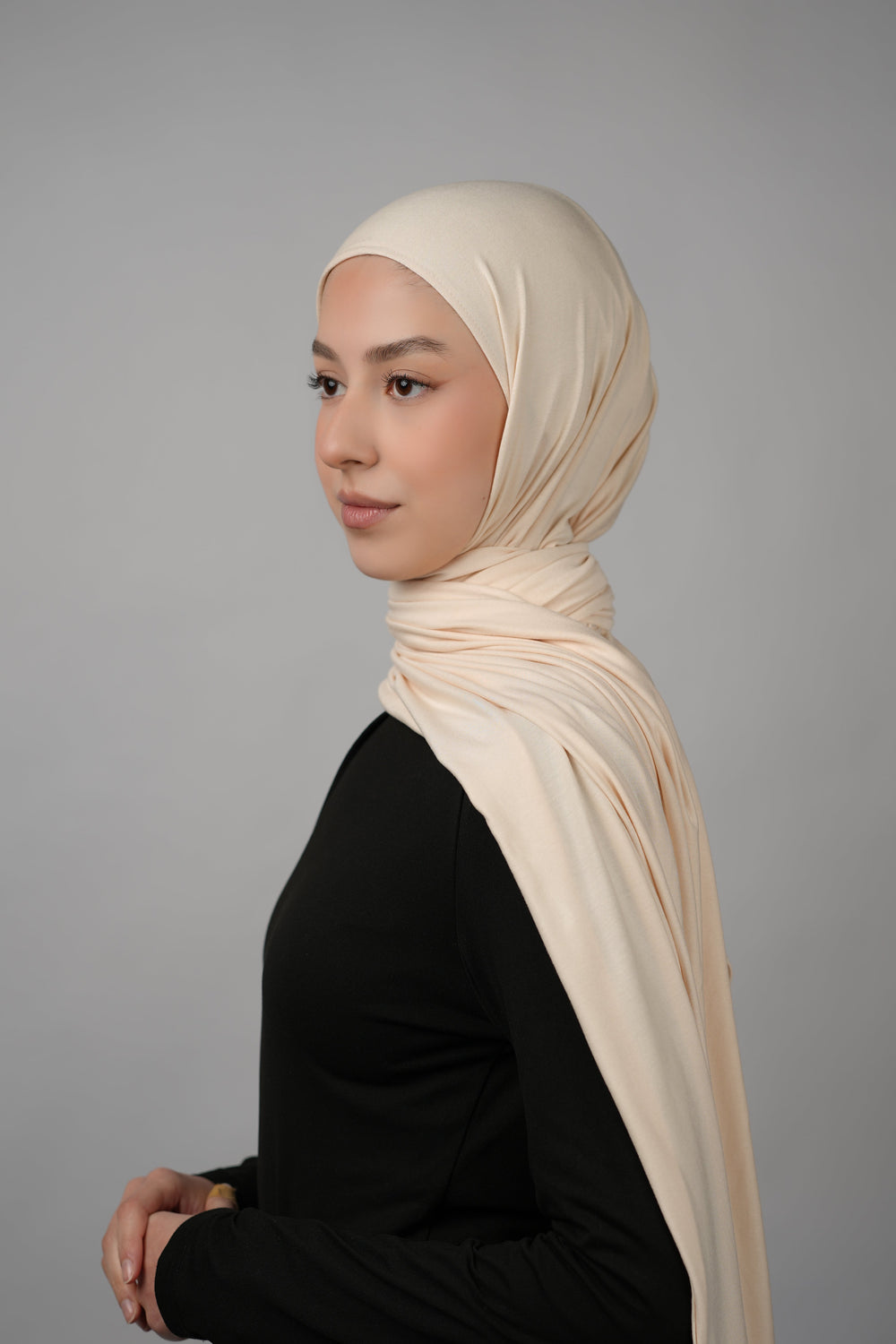 Cotton Instant Hijab  Voile