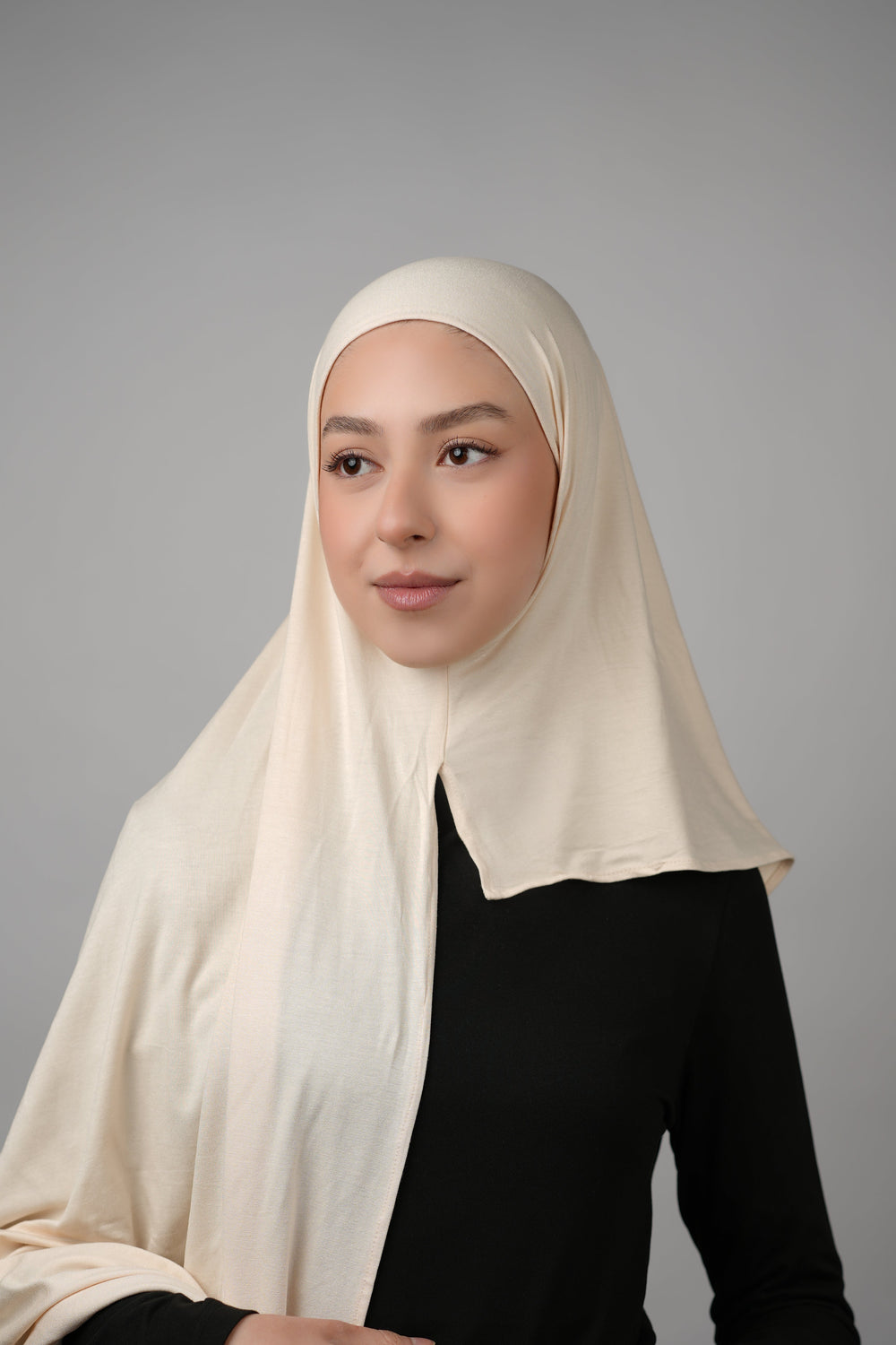 Cotton Instant Hijab  Voile