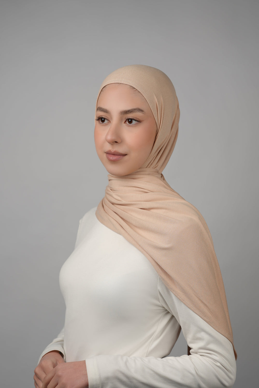 Cotton Instant Hijab  Voile