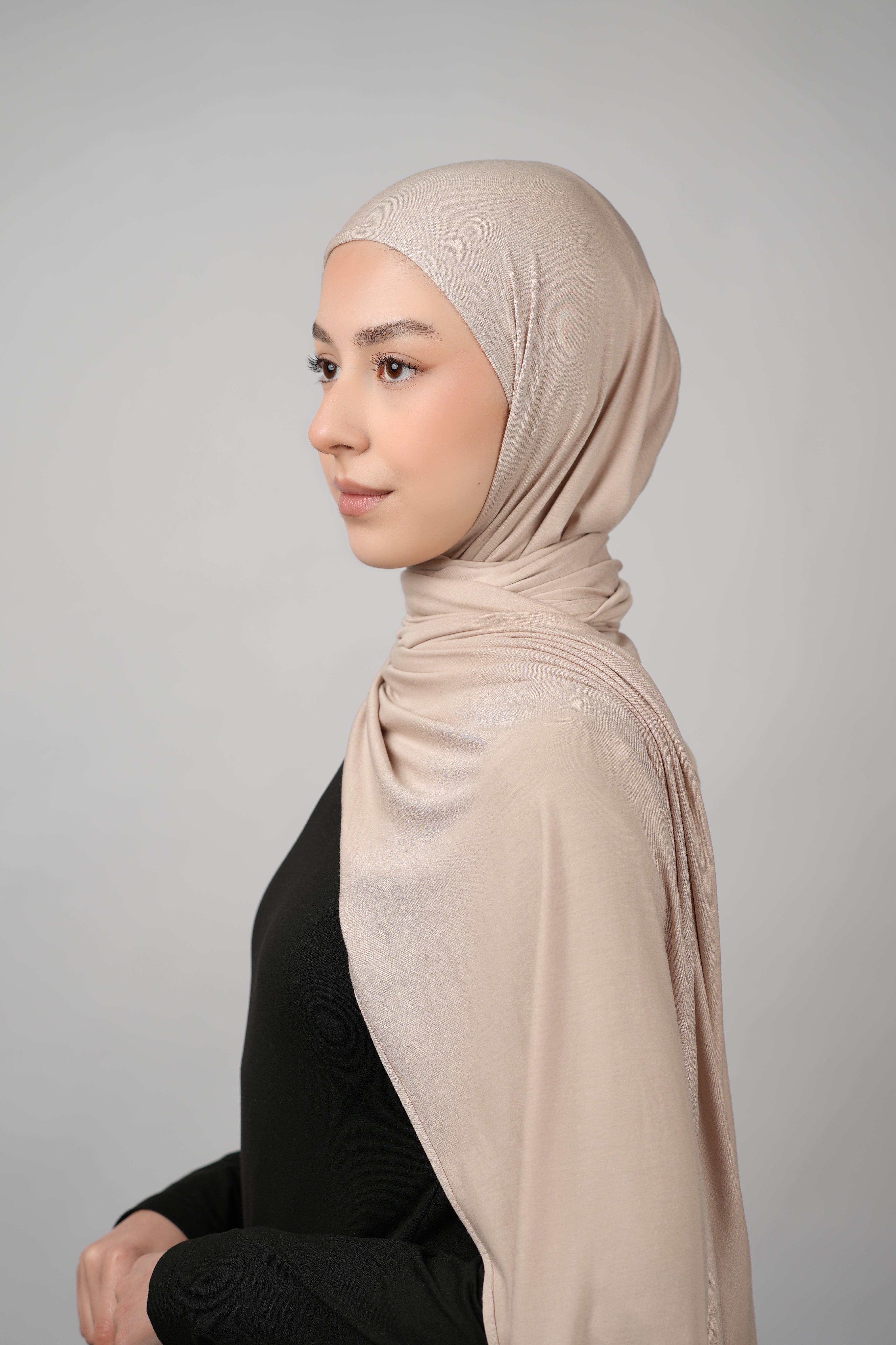 Cotton Instant Hijab  Voile