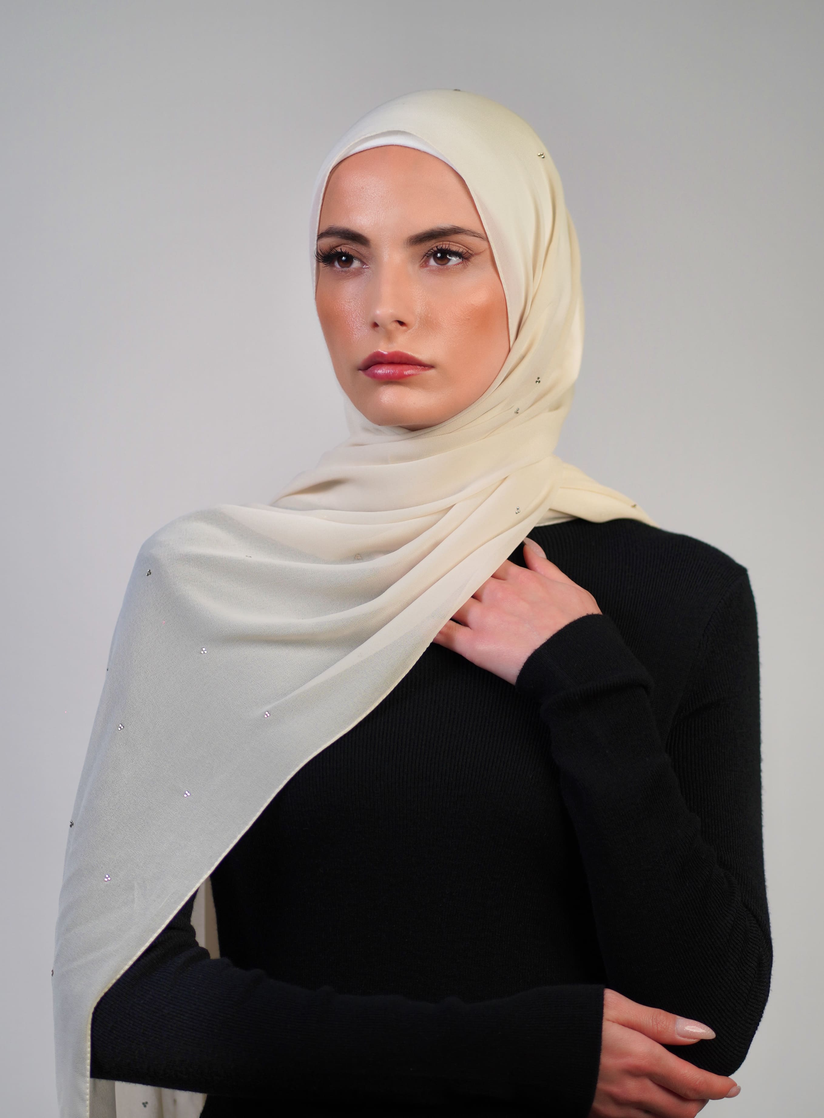 Chiffon With Stones