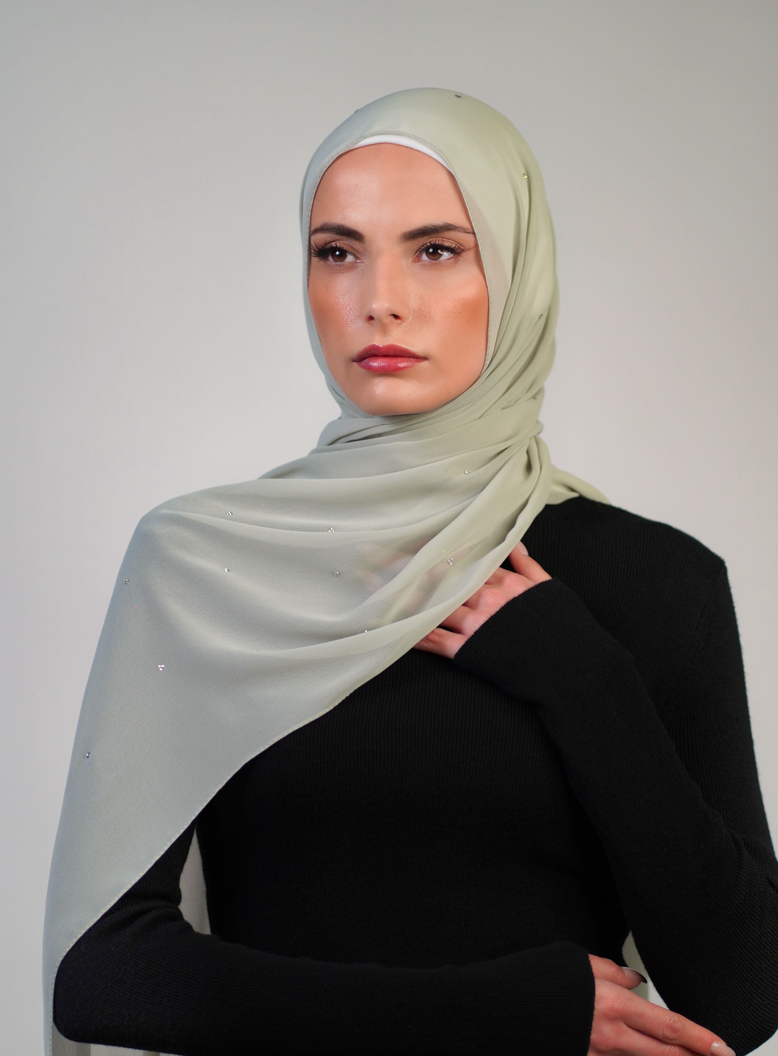 Chiffon With Stones