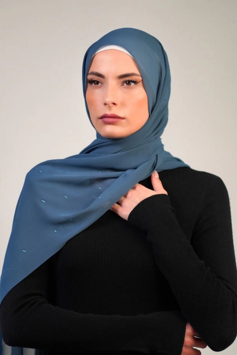 Chiffon With Stones  Voile