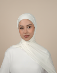 Cotton Stretch With Stones  Voile