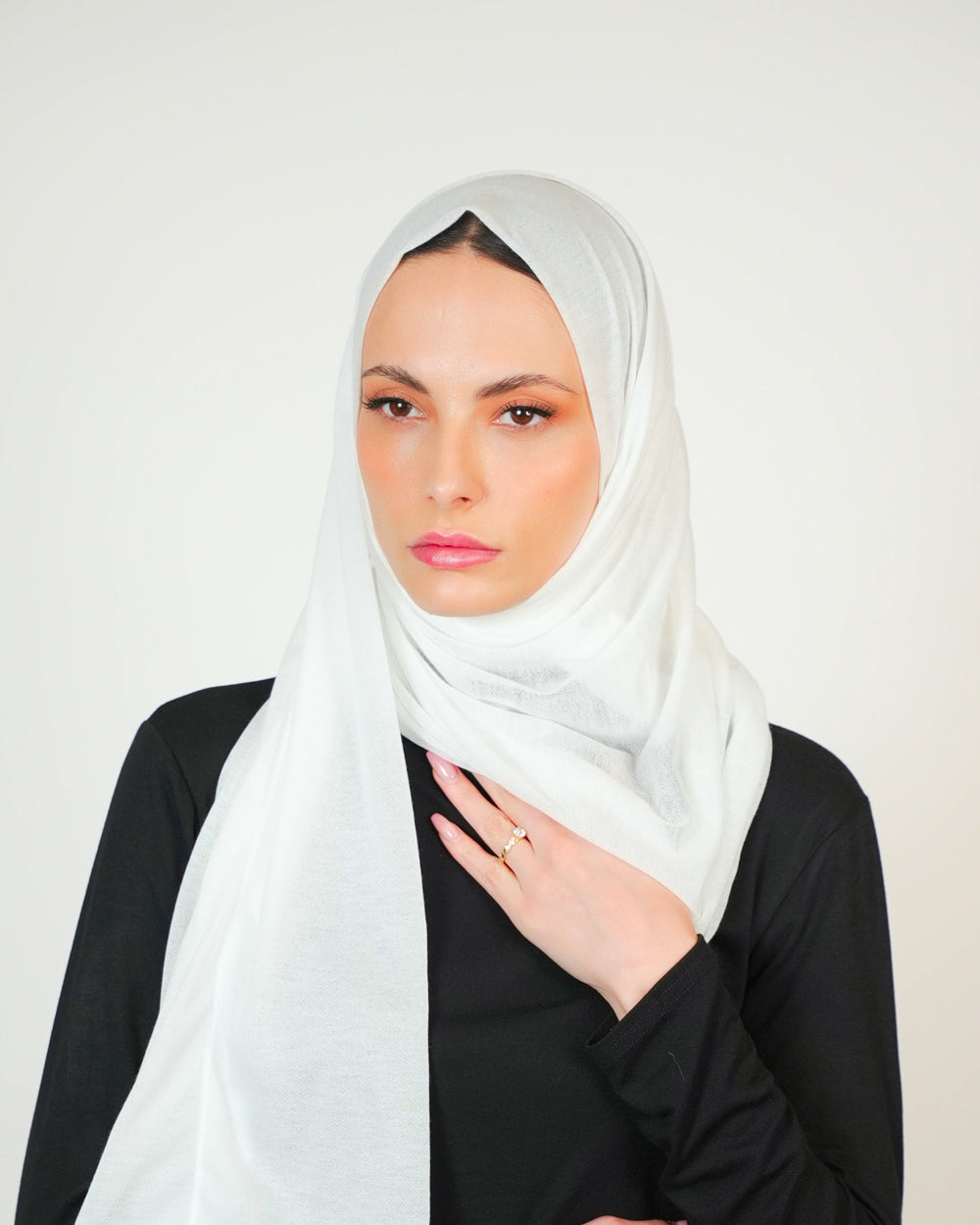 Cotton Clinex Instant Hijab  Voile
