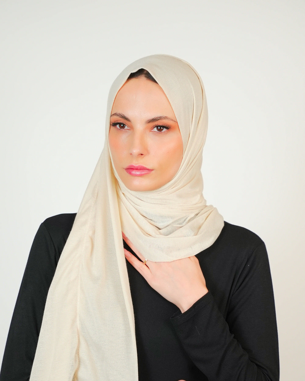 Cotton Clinex Instant Hijab  Voile