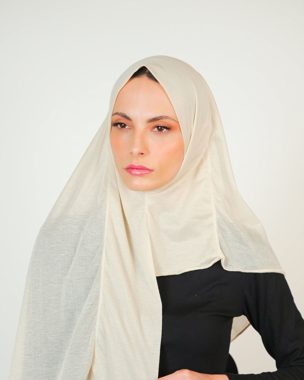 Cotton Clinex Instant Hijab  Voile