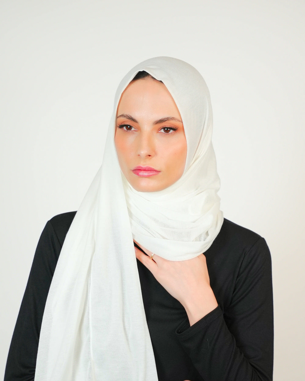Cotton Clinex Instant Hijab  Voile