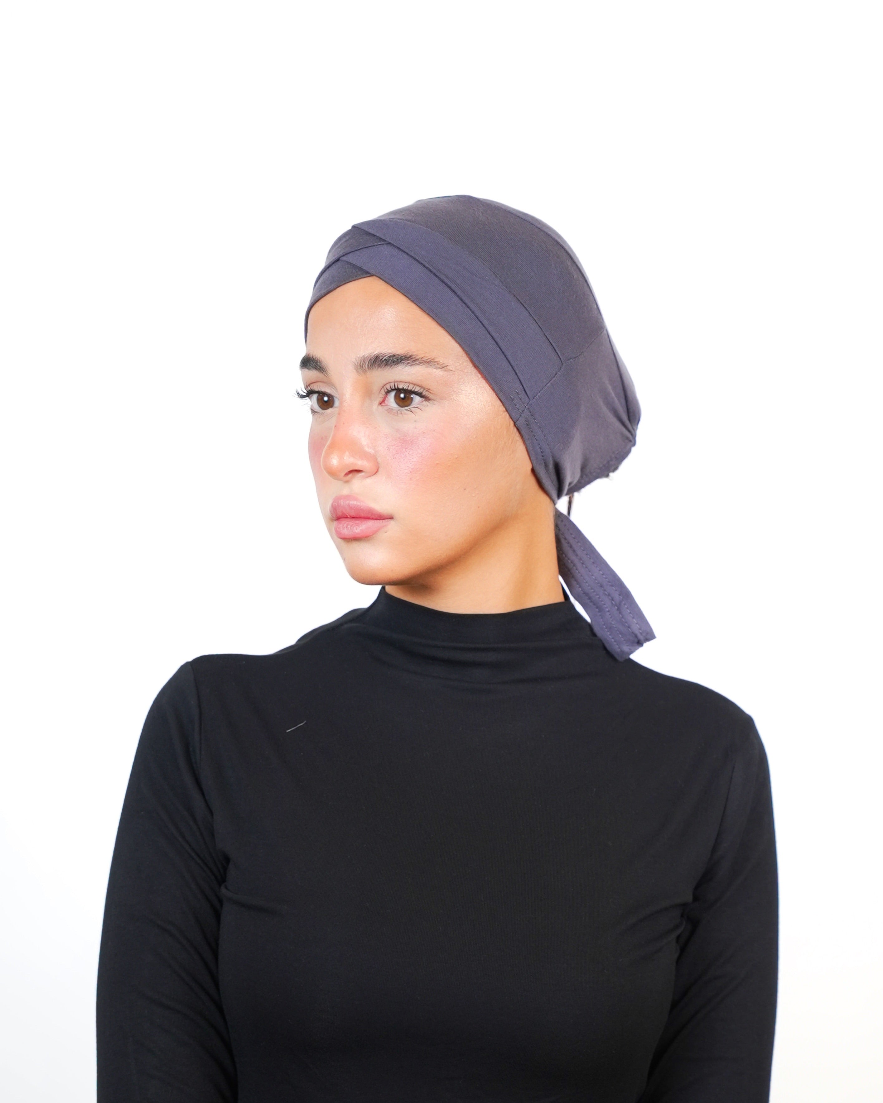 Double Crossed Bonnet  Voile