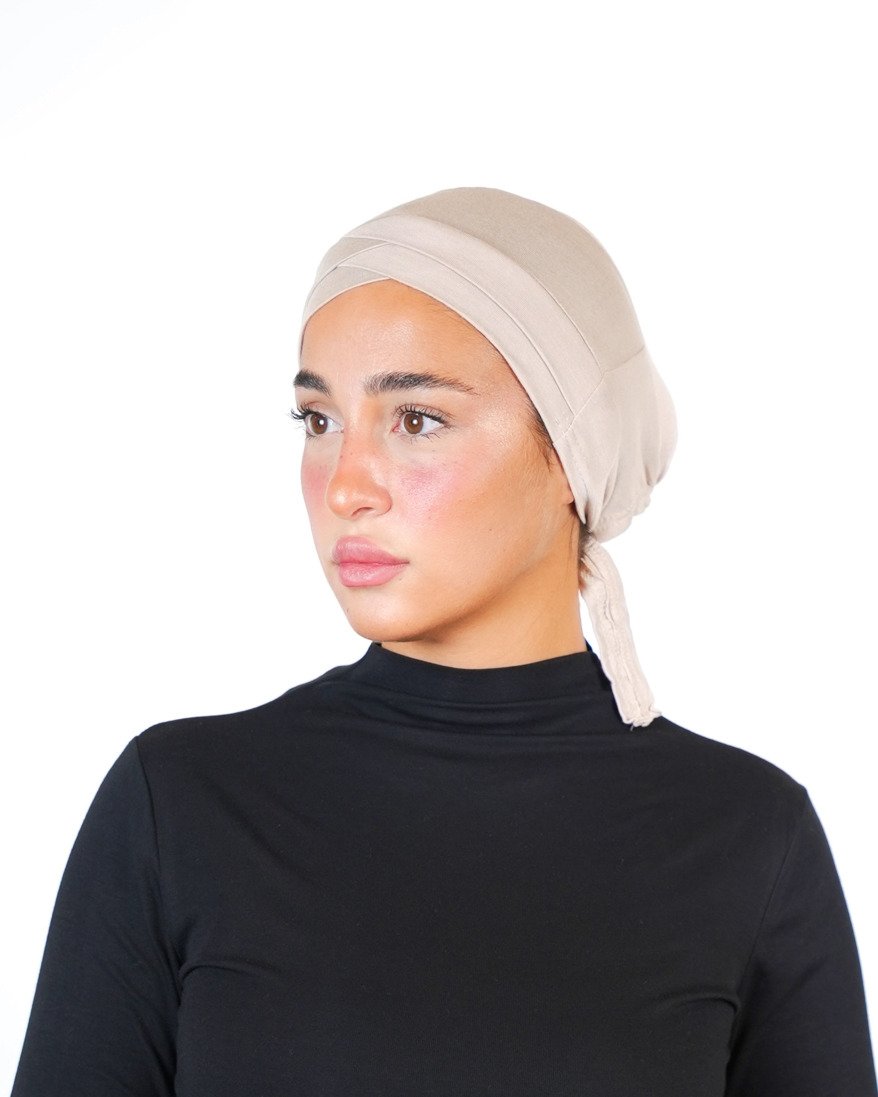 Double Crossed Bonnet  Voile