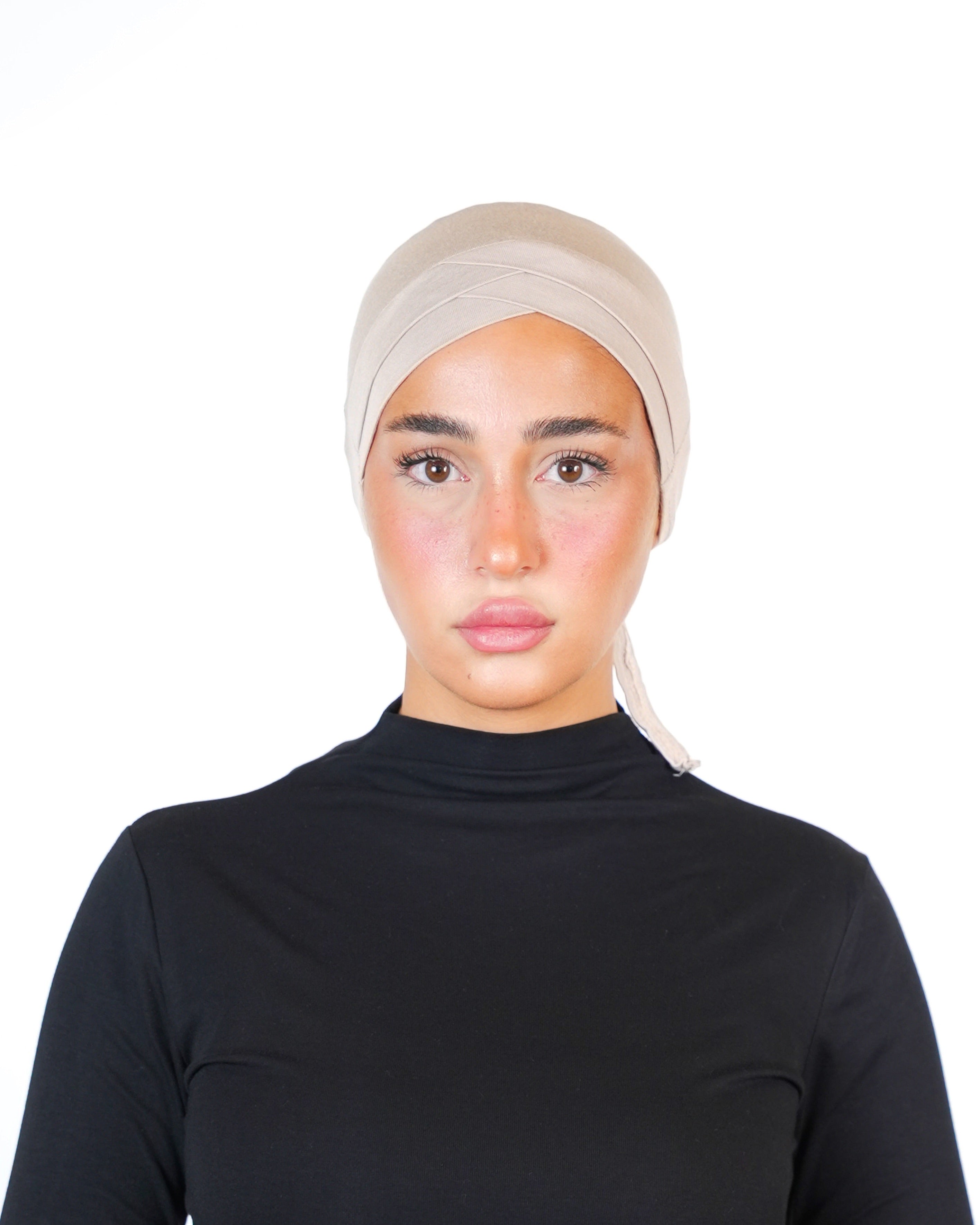 Double Crossed Bonnet  Voile