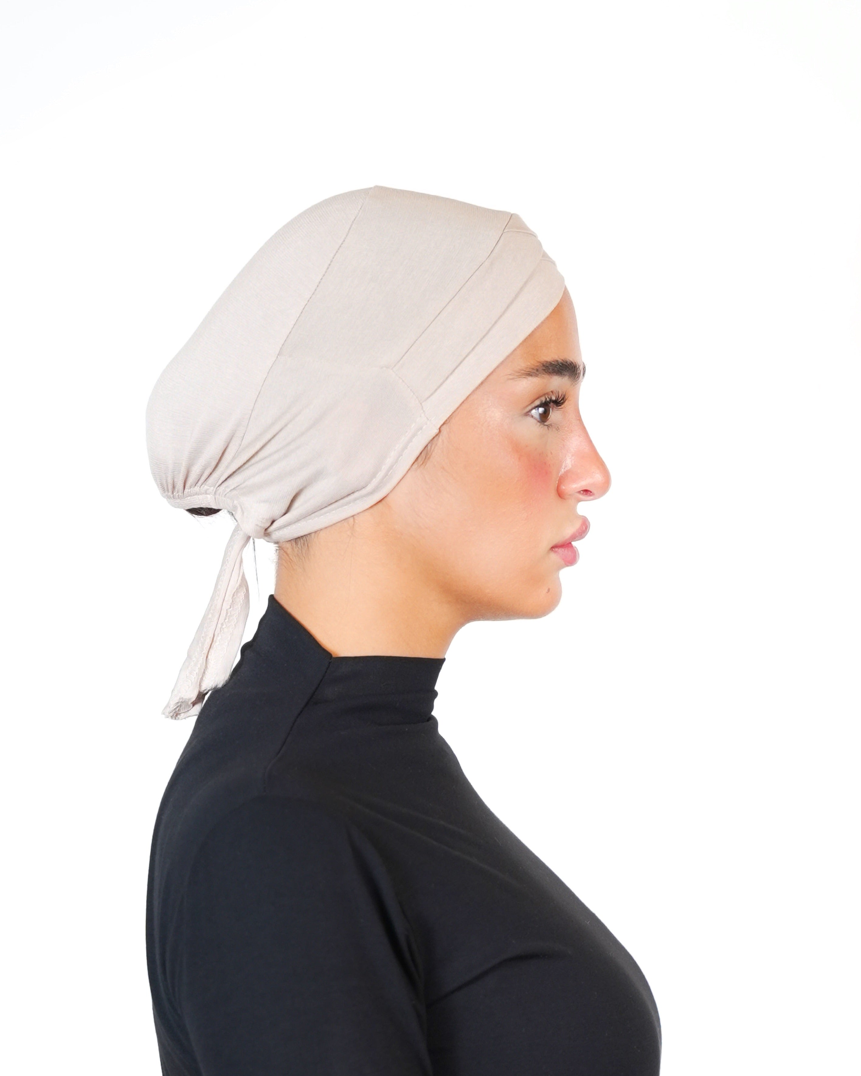 Double Crossed Bonnet  Voile