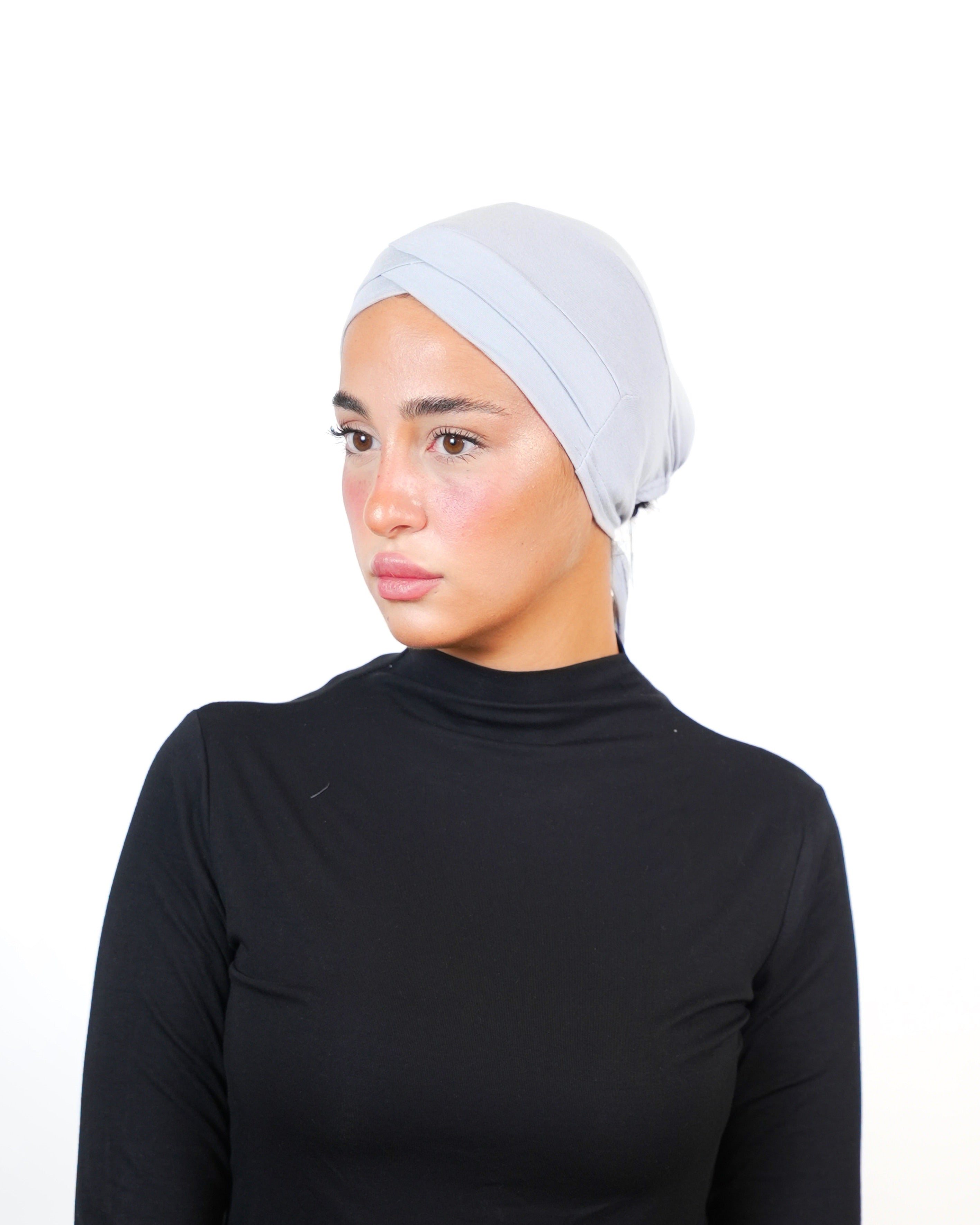 Double Crossed Bonnet  Voile