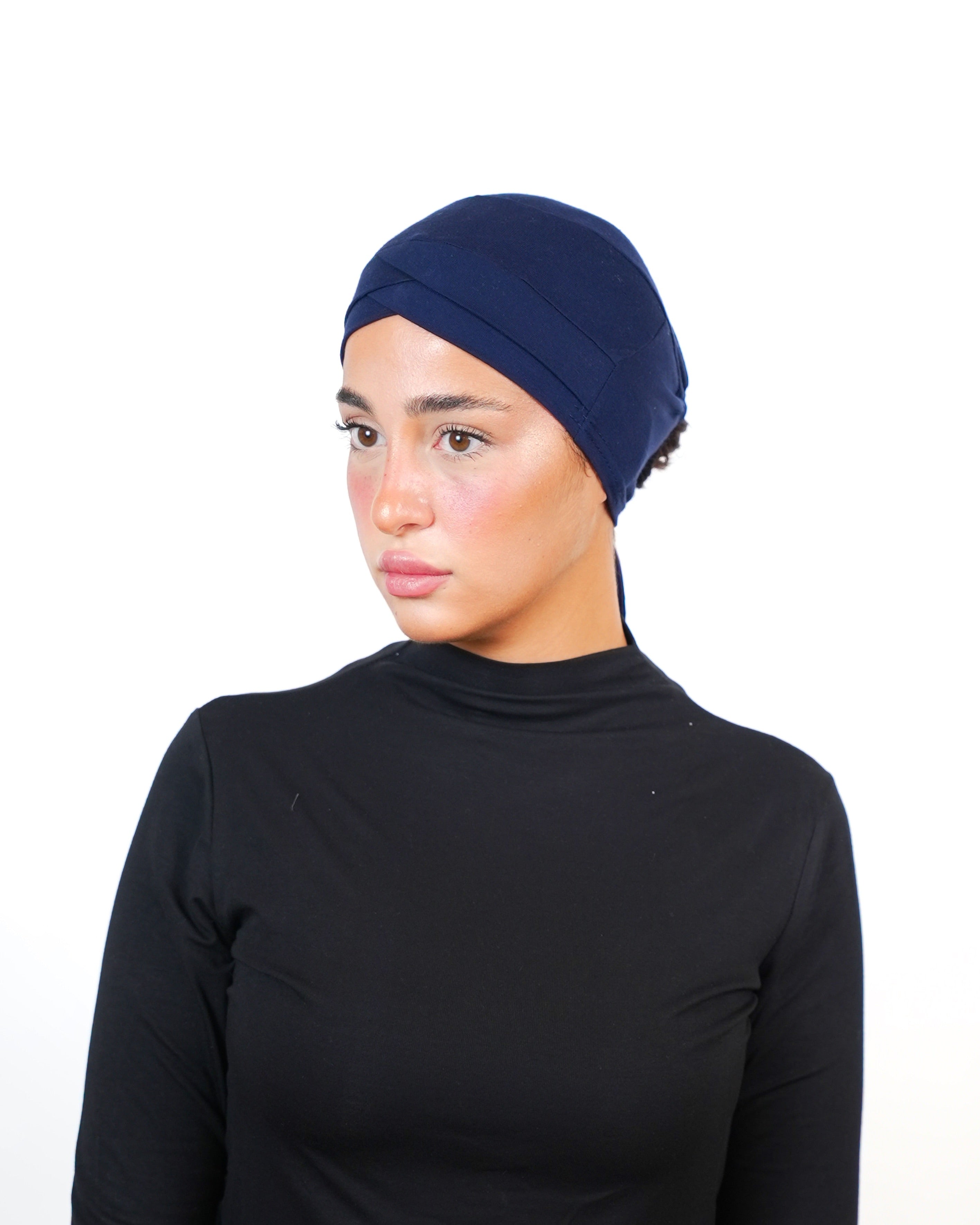 Double Crossed Bonnet  Voile