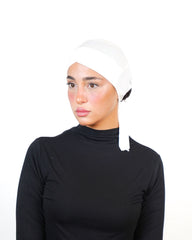 Double Crossed Bonnet  Voile