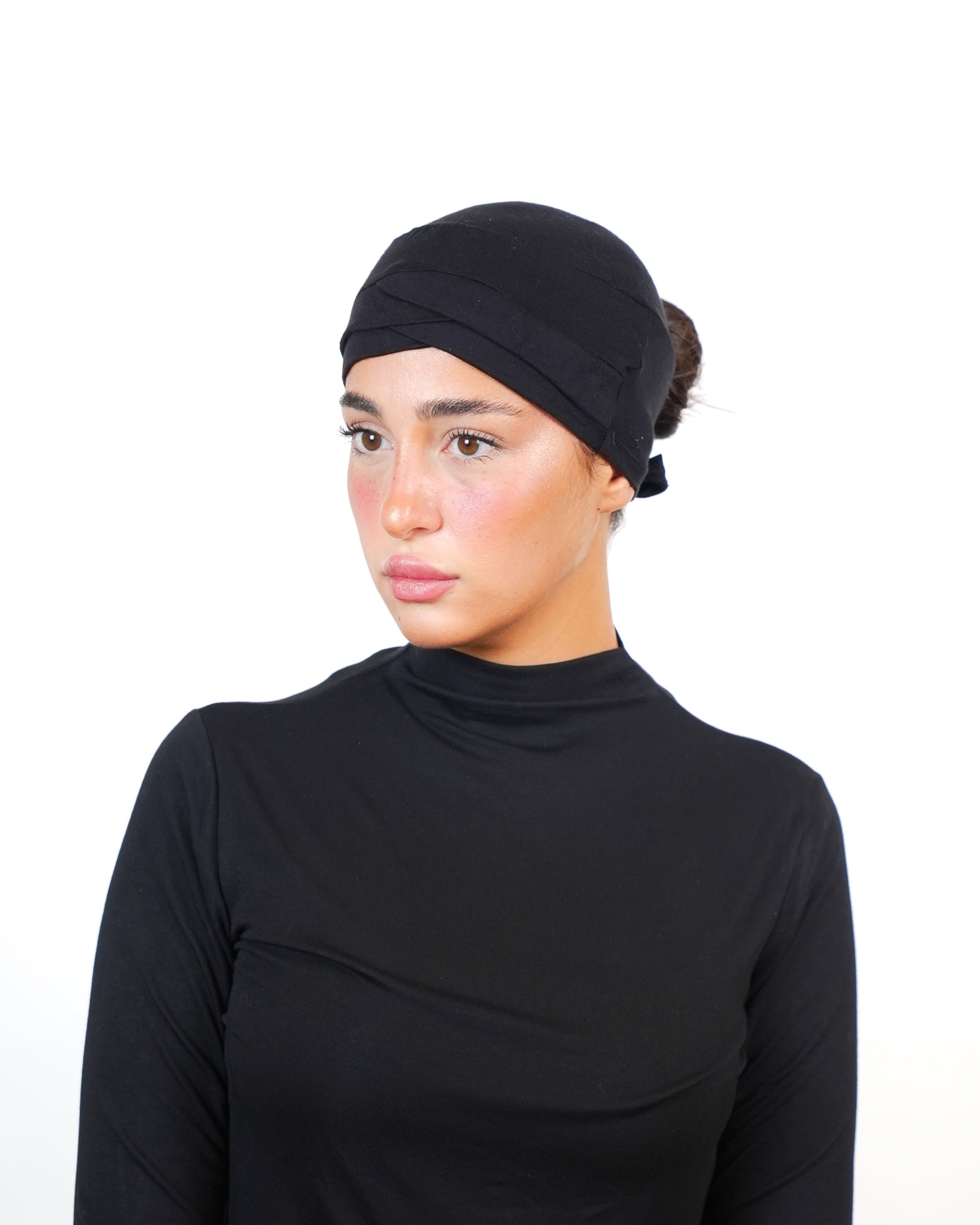 Double Crossed Bonnet  Voile