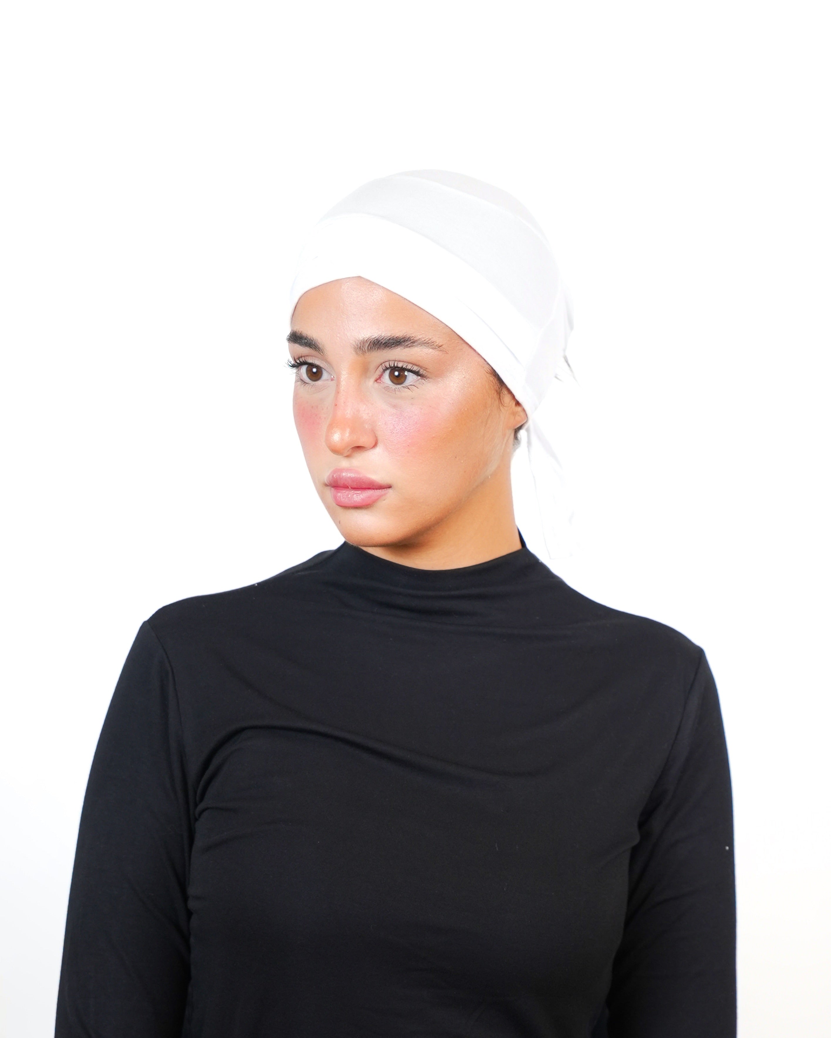 Double Crossed Bonnet  Voile