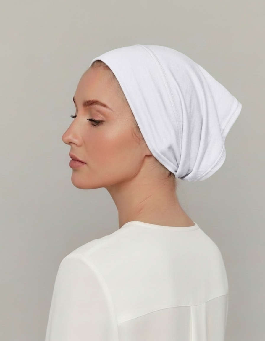 Lycra Square Underscarf  Voile