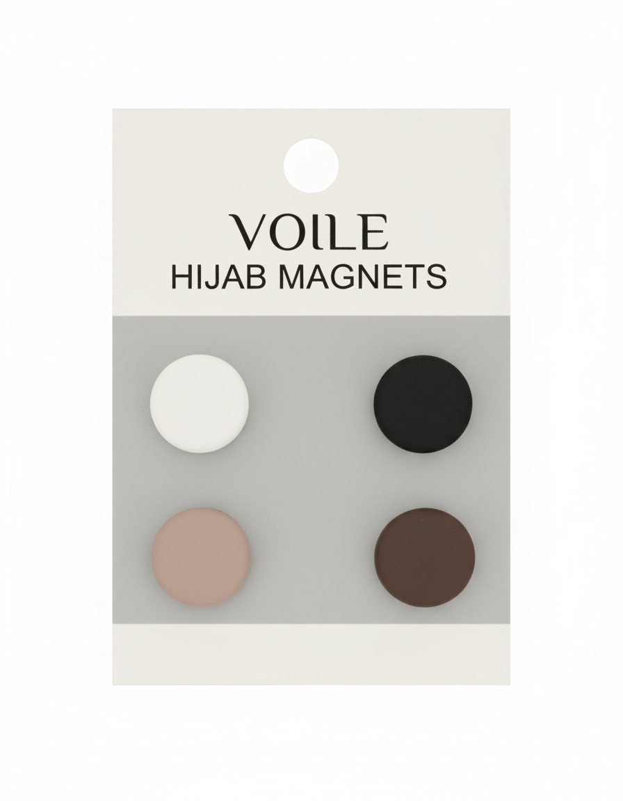 Magnetic Pin 4pc Set  Voile