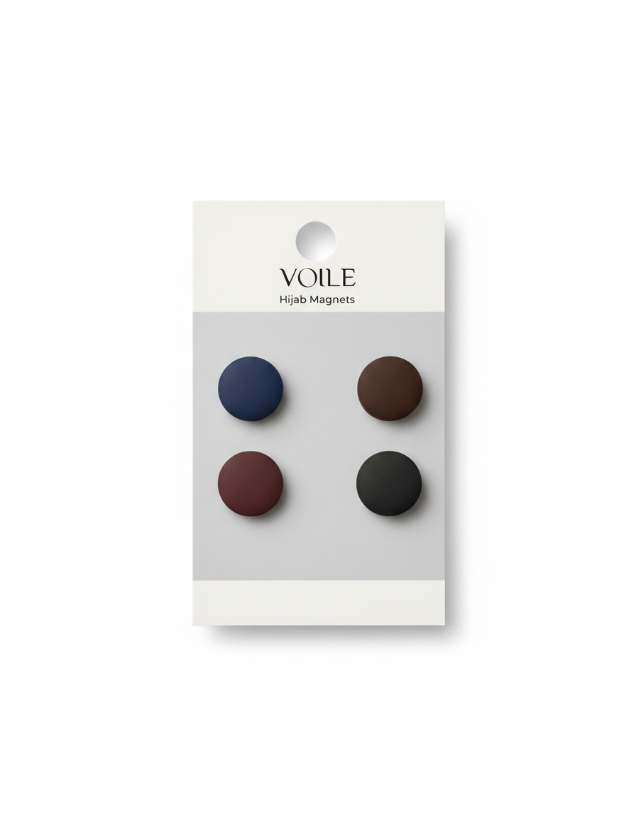 Magnetic Pin 4pc Set  Voile