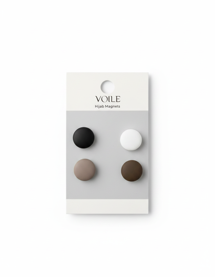 Magnetic Pin 4pc Set  Voile
