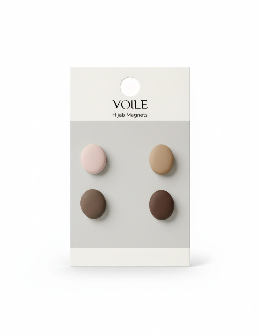 Magnetic Pin 4pc Set  Voile