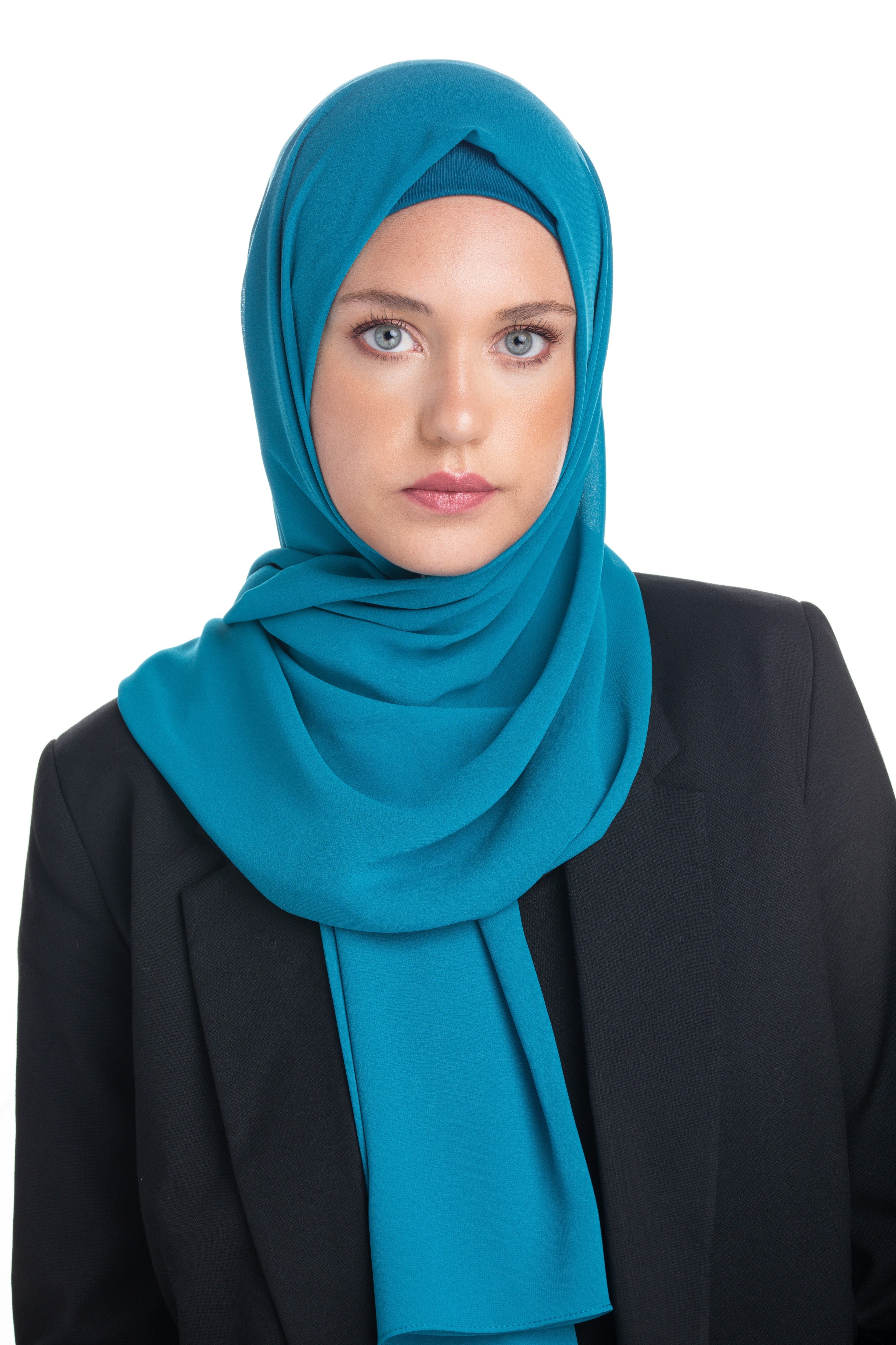 Basic Plain Chiffon Hijab  Voile